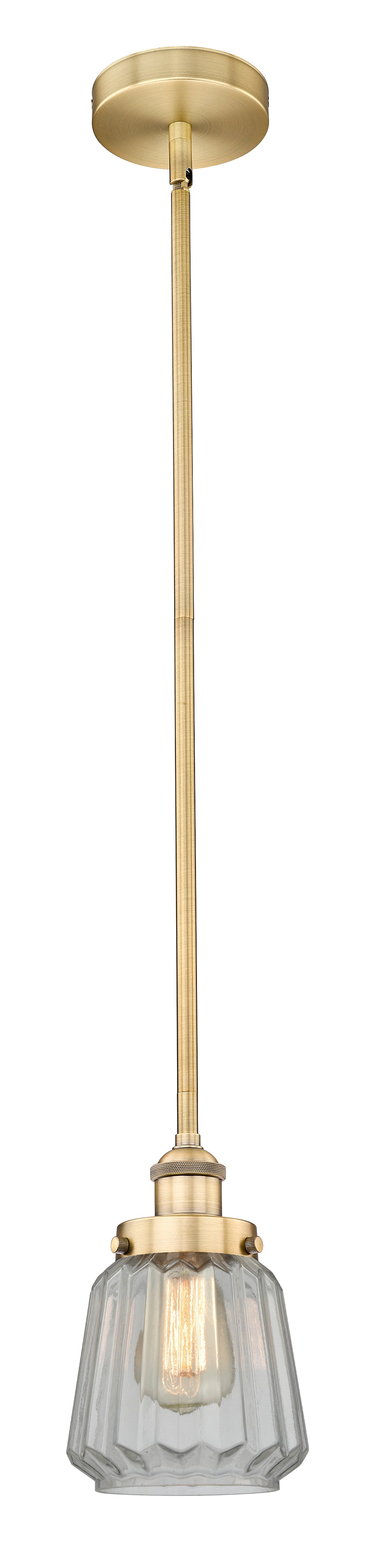 Edison Mini Pendant Antique Brass Finish