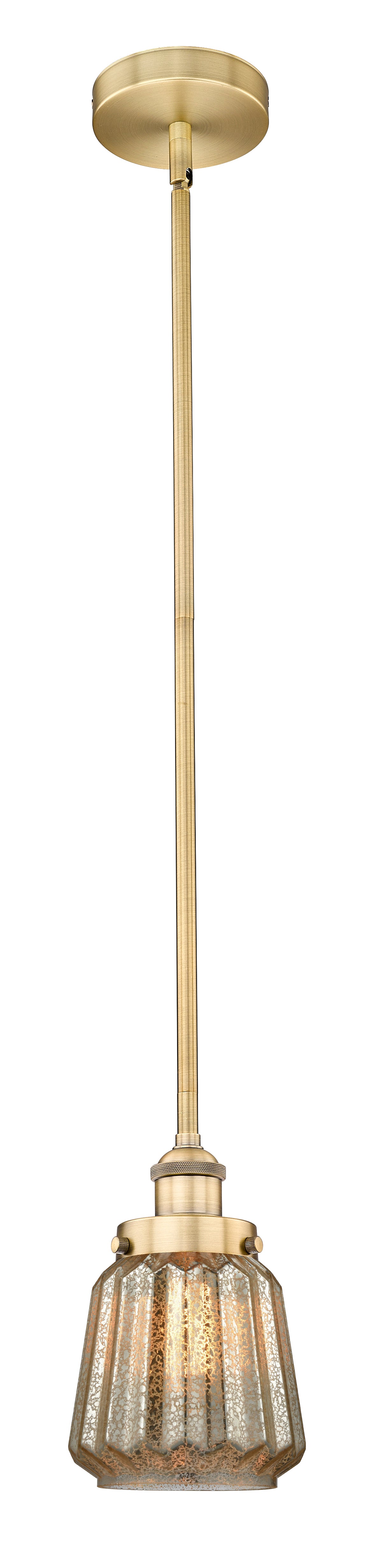 Edison Mini Pendant Antique Brass Finish