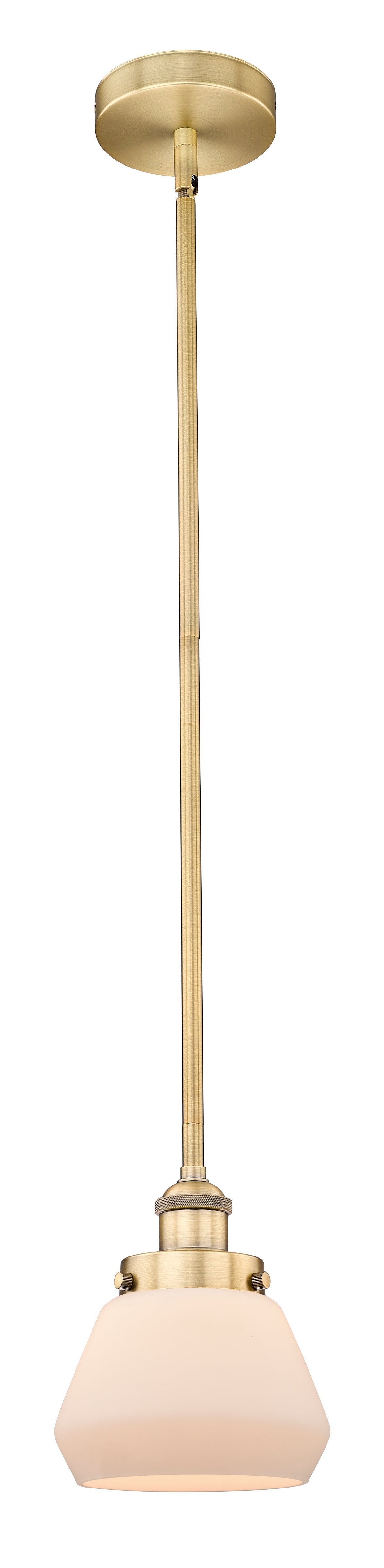 Edison Mini Pendant Antique Brass Finish