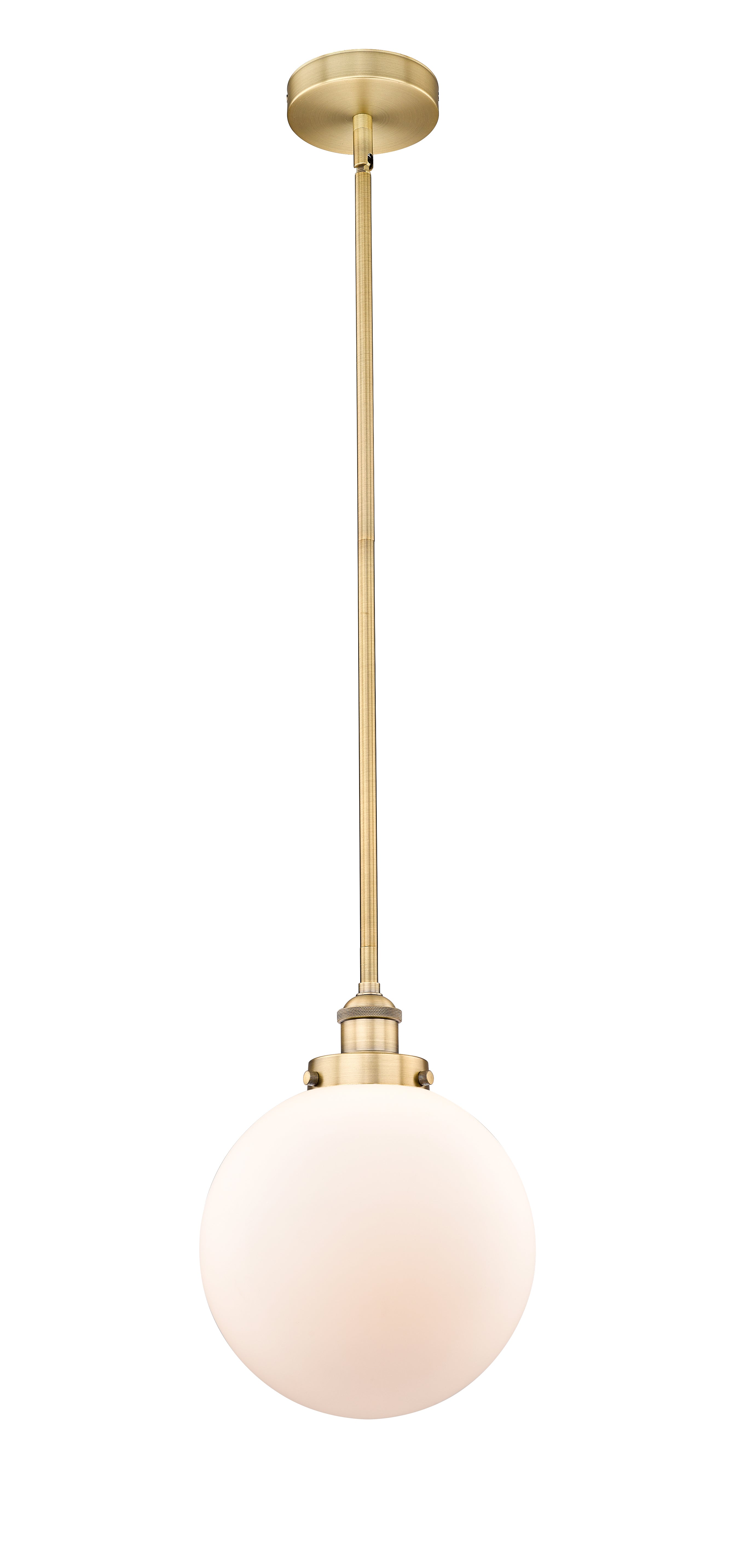 Edison Mini Pendant Antique Brass Cast