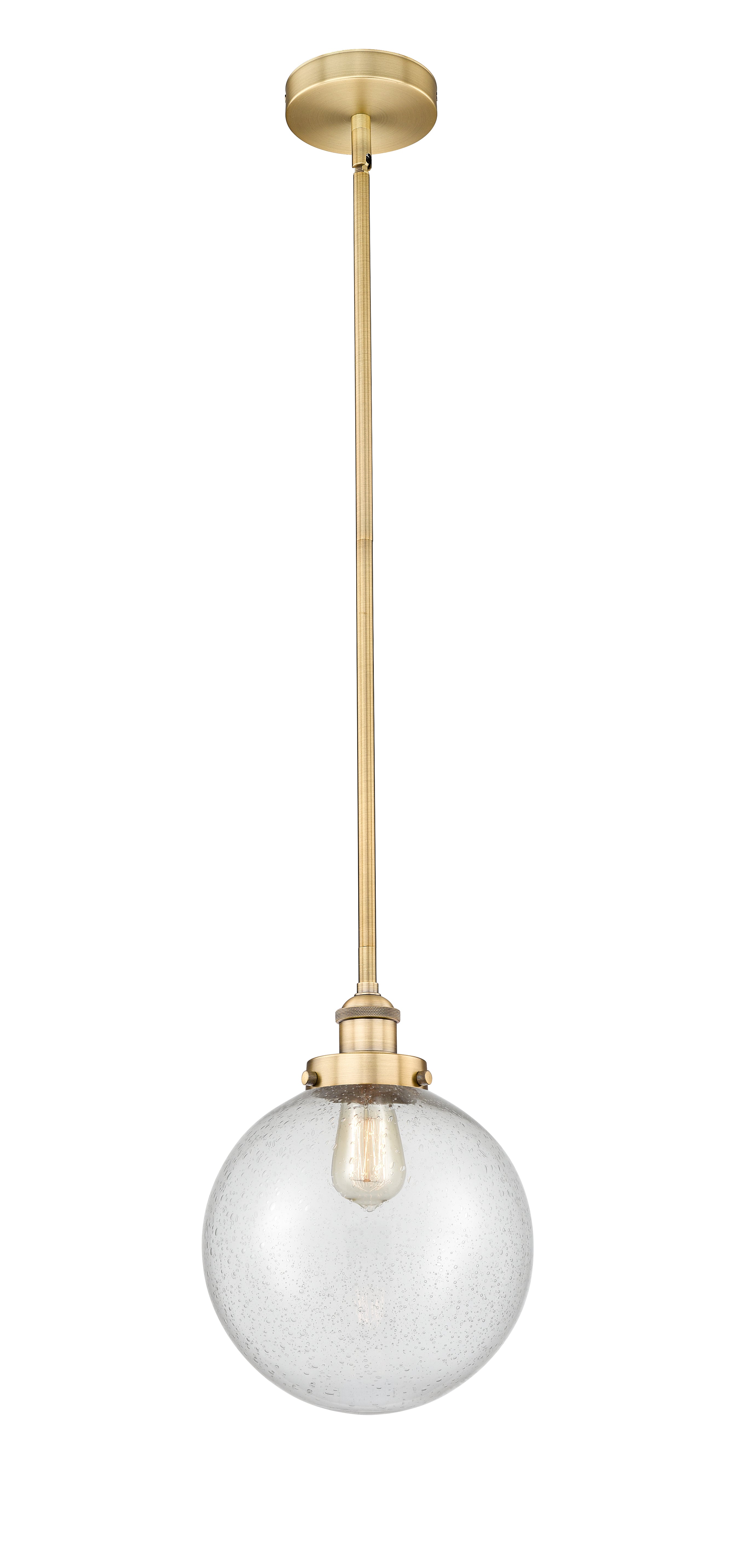 Edison Mini Pendant Antique Brass Cast