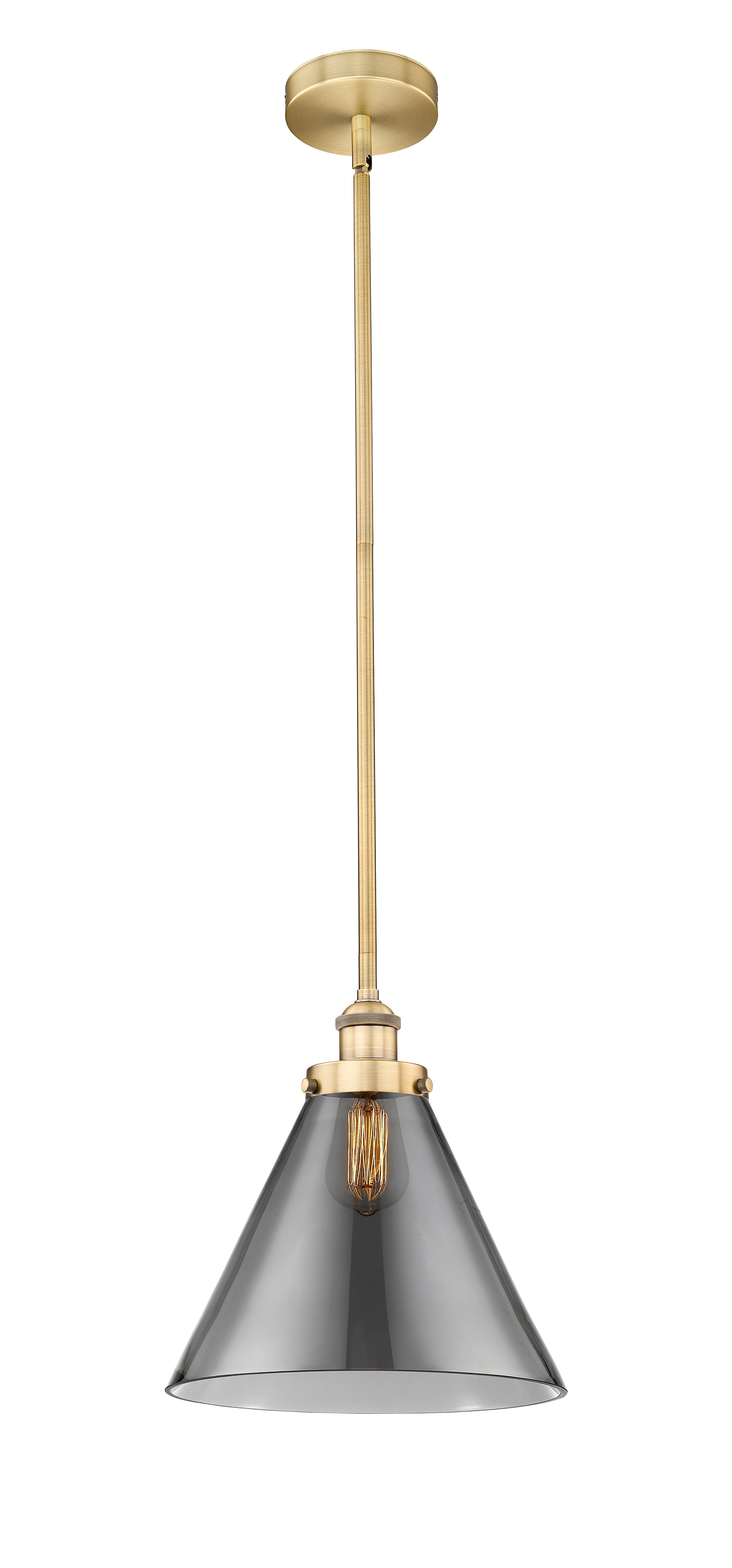 Edison Mini Pendant Cast Brass Finish