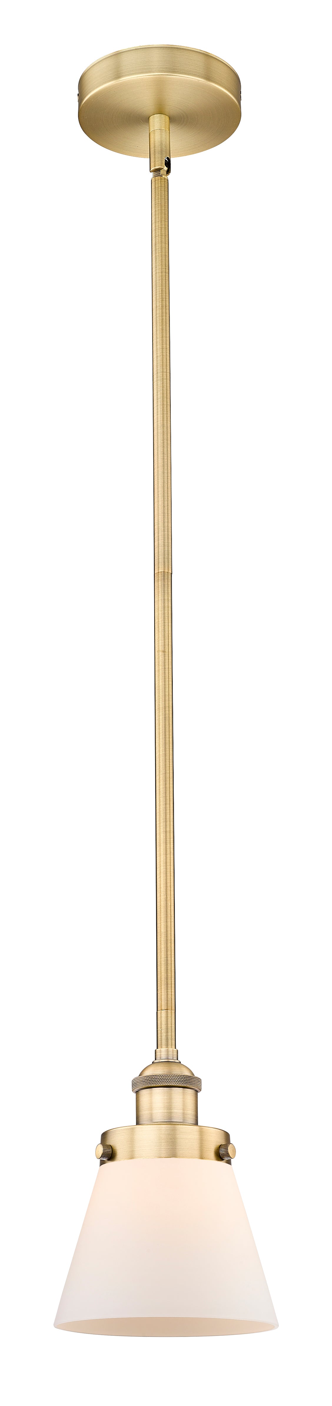 Edison Mini Pendant Antique Brass Finish
