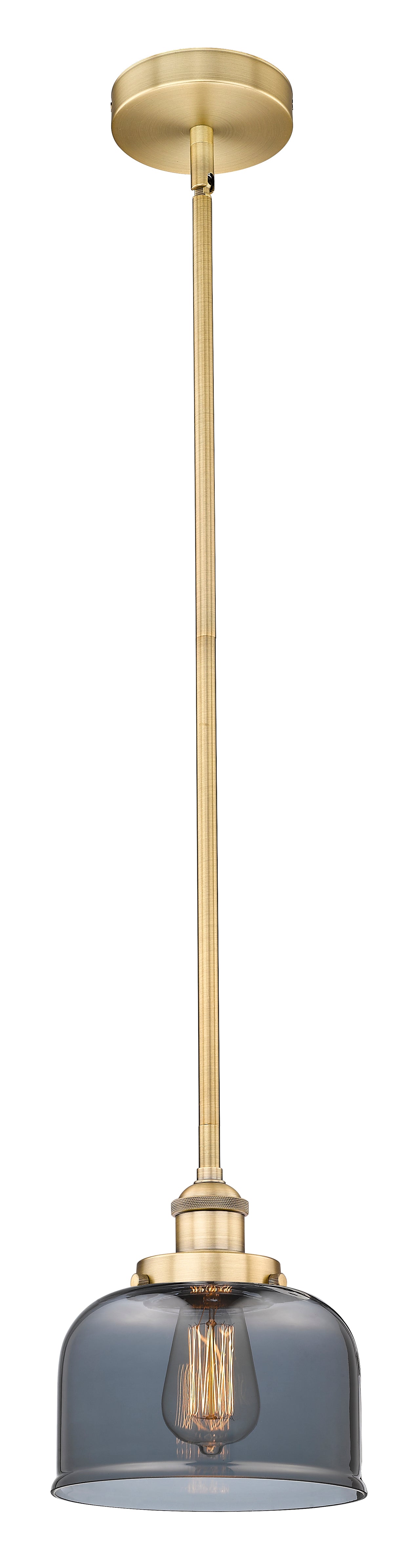 Edison Mini Pendant Antique Brass Finish