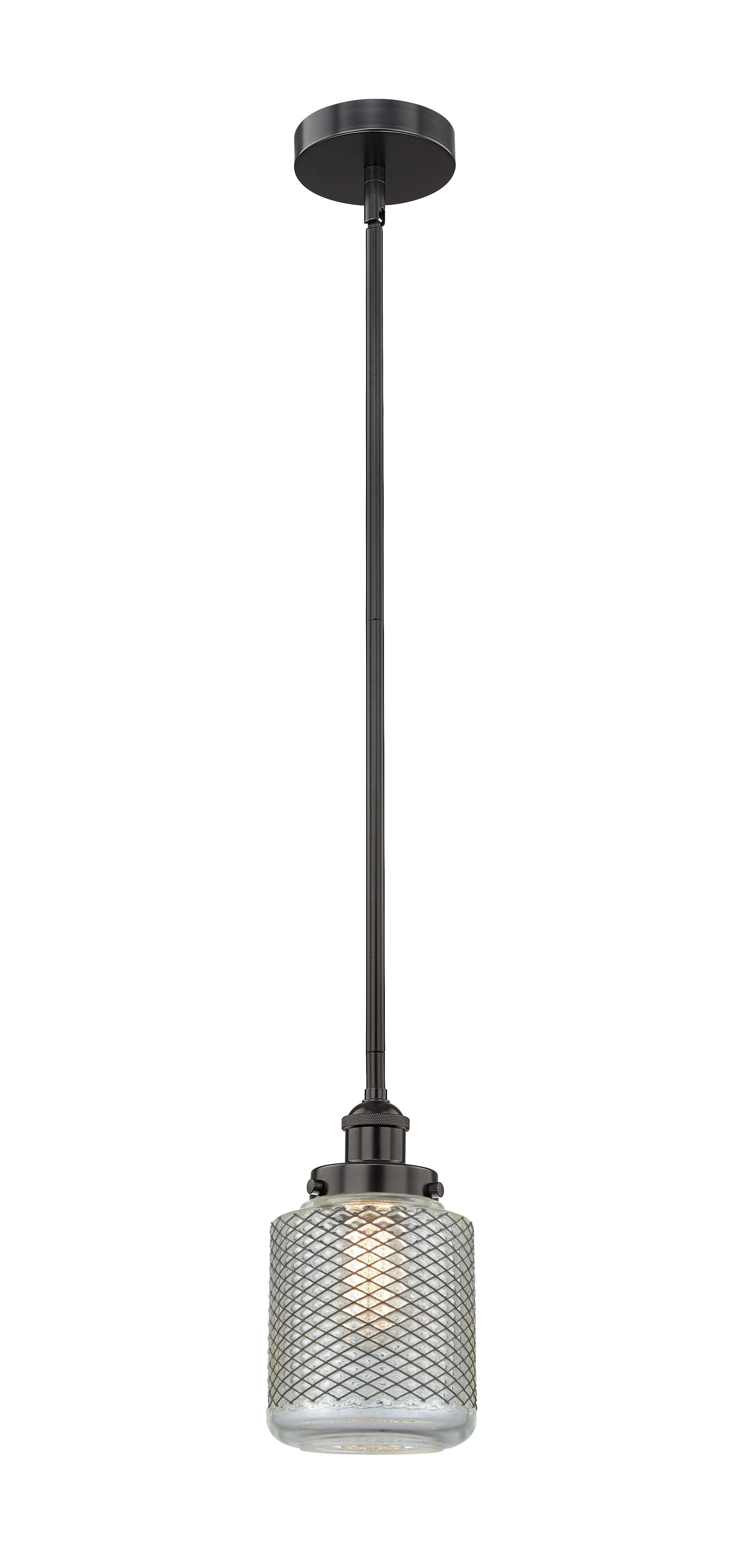 Edison Mini Pendant Antique Brass Finish