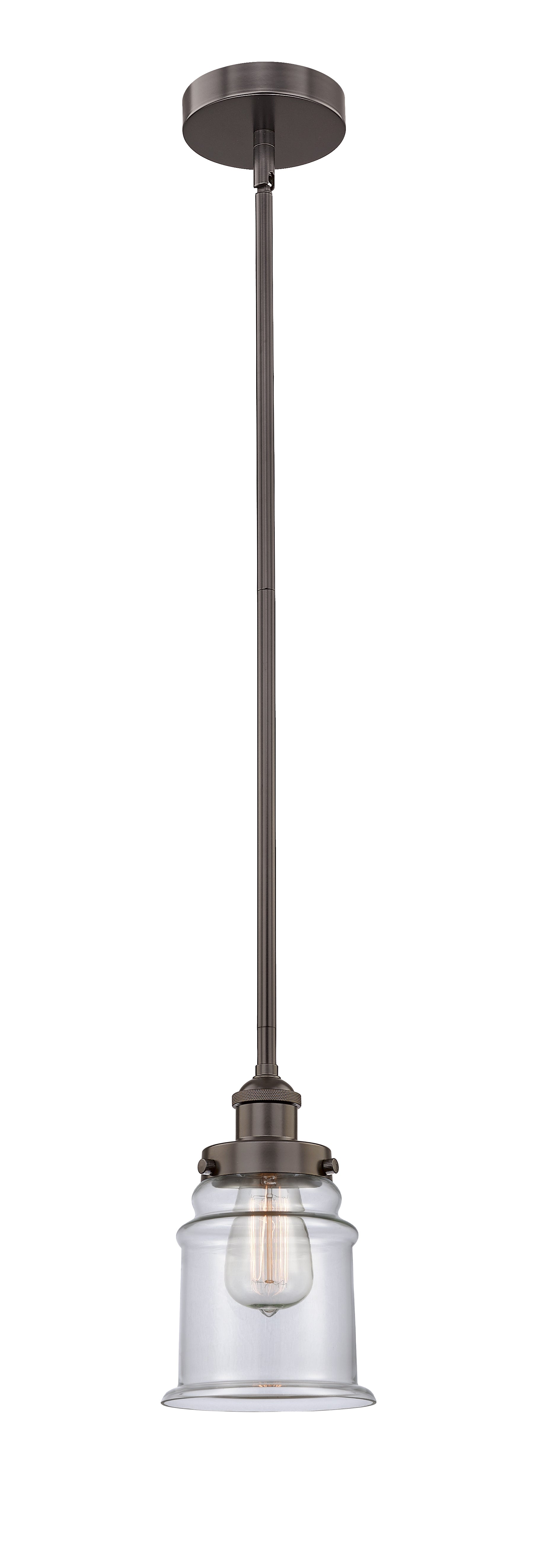 Edison Mini Pendant Antique Brass Finish