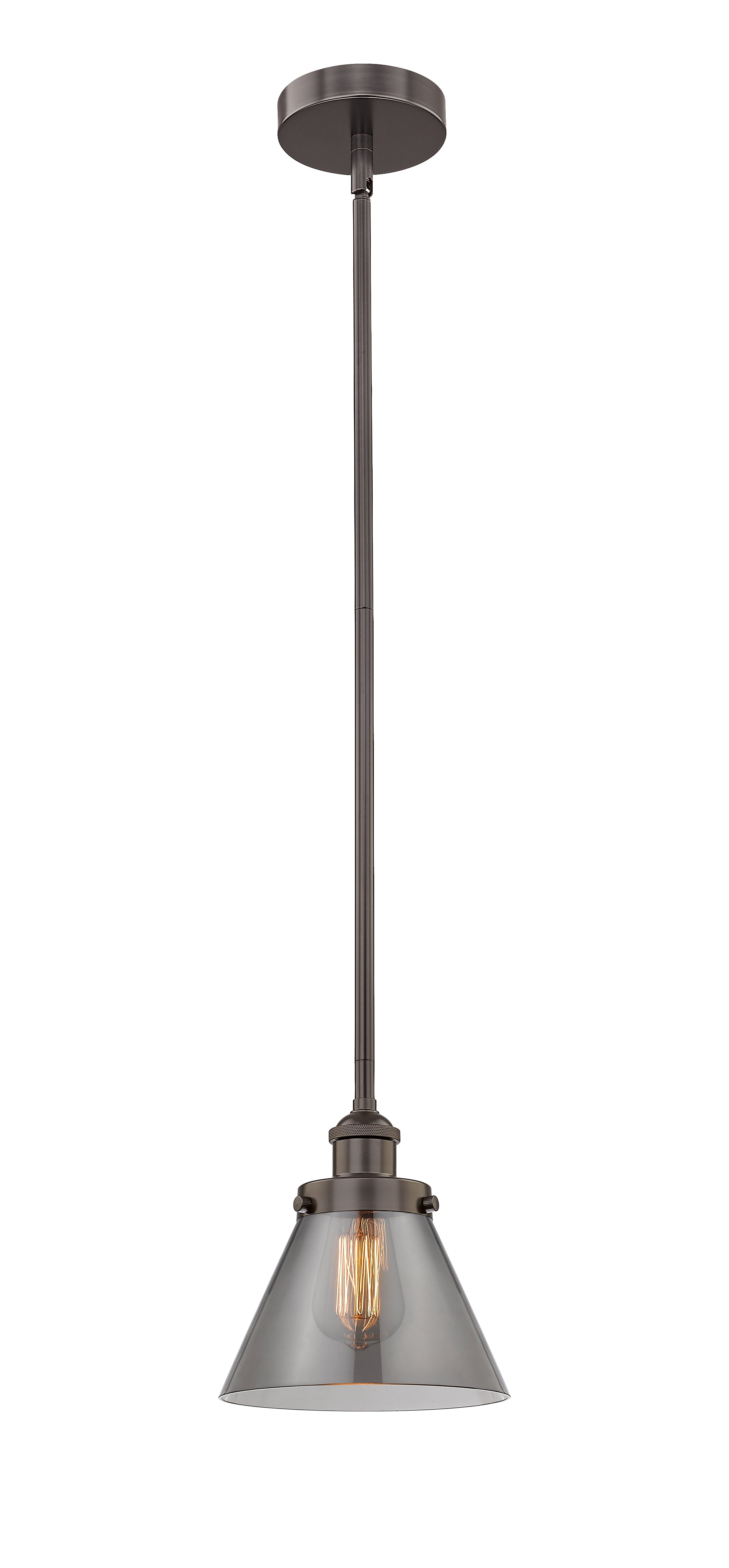 Edison Mini Pendant Antique Brass Cast