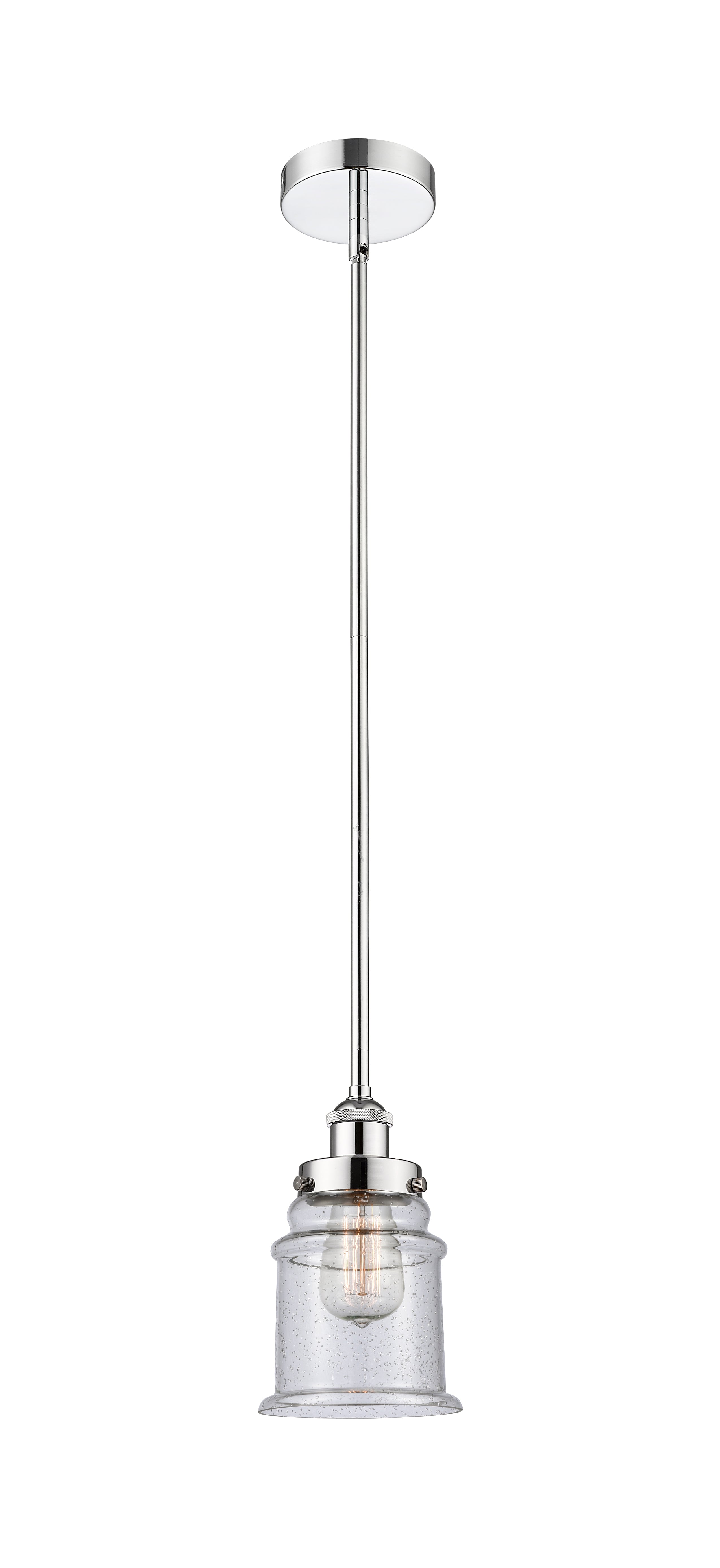 Edison Mini Pendant Antique Brass 6 Inch