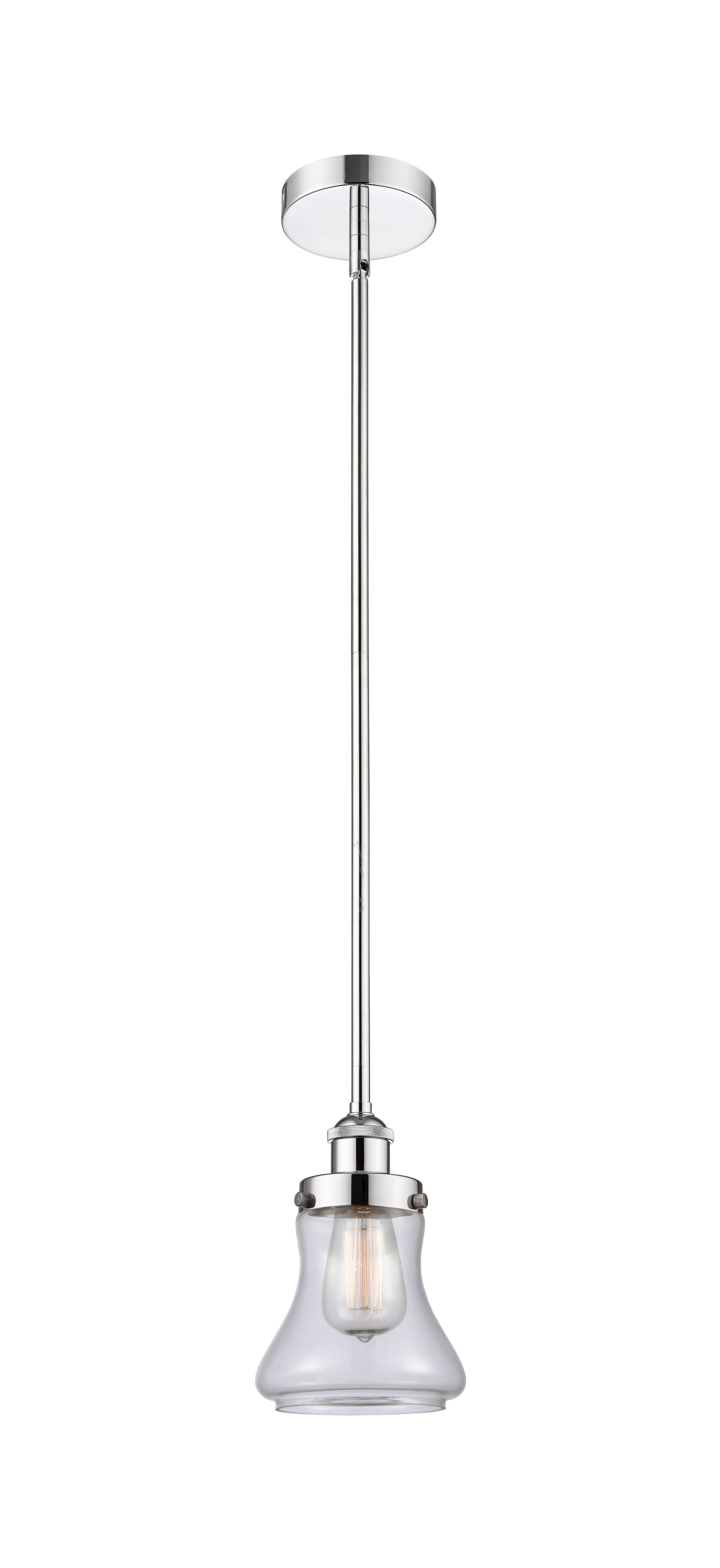 Edison Mini Pendant Cast Brass 6.125 Inch