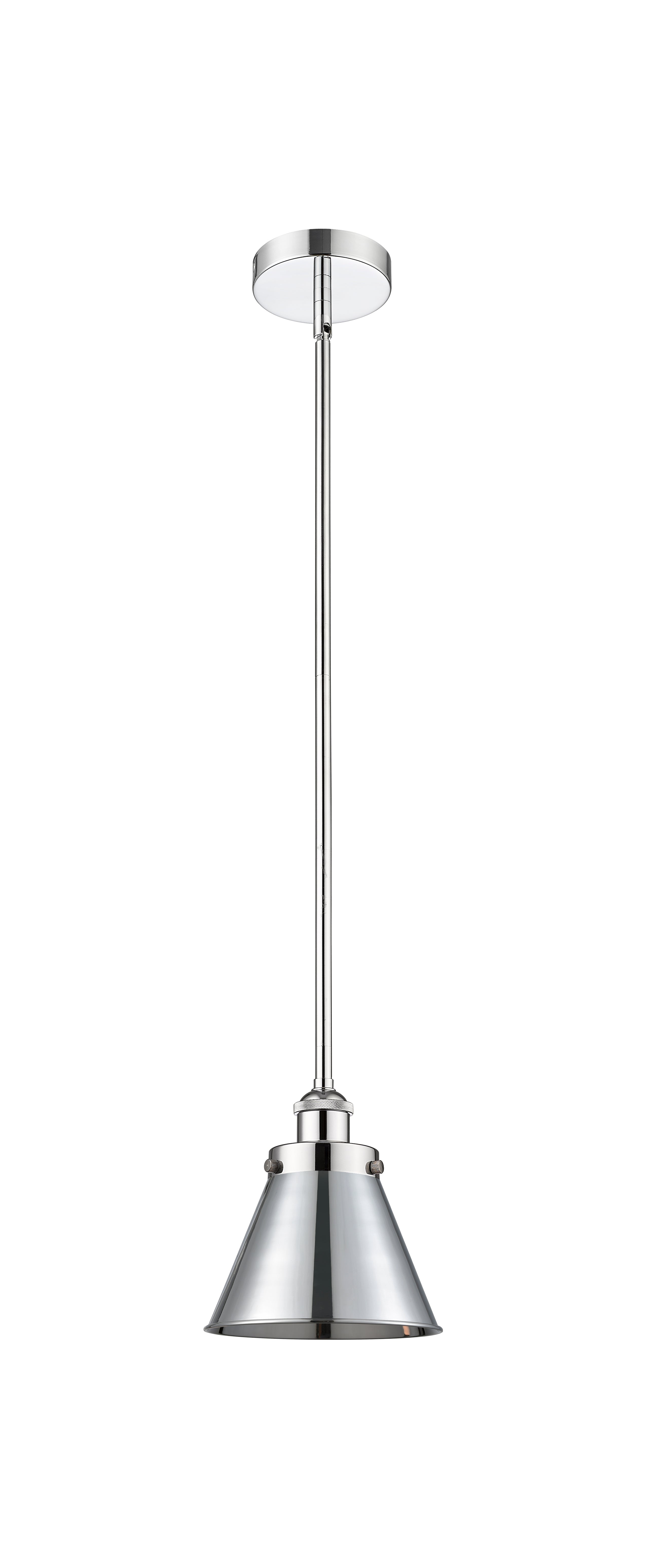 Edison Mini Pendant Matte Black Cast Brass