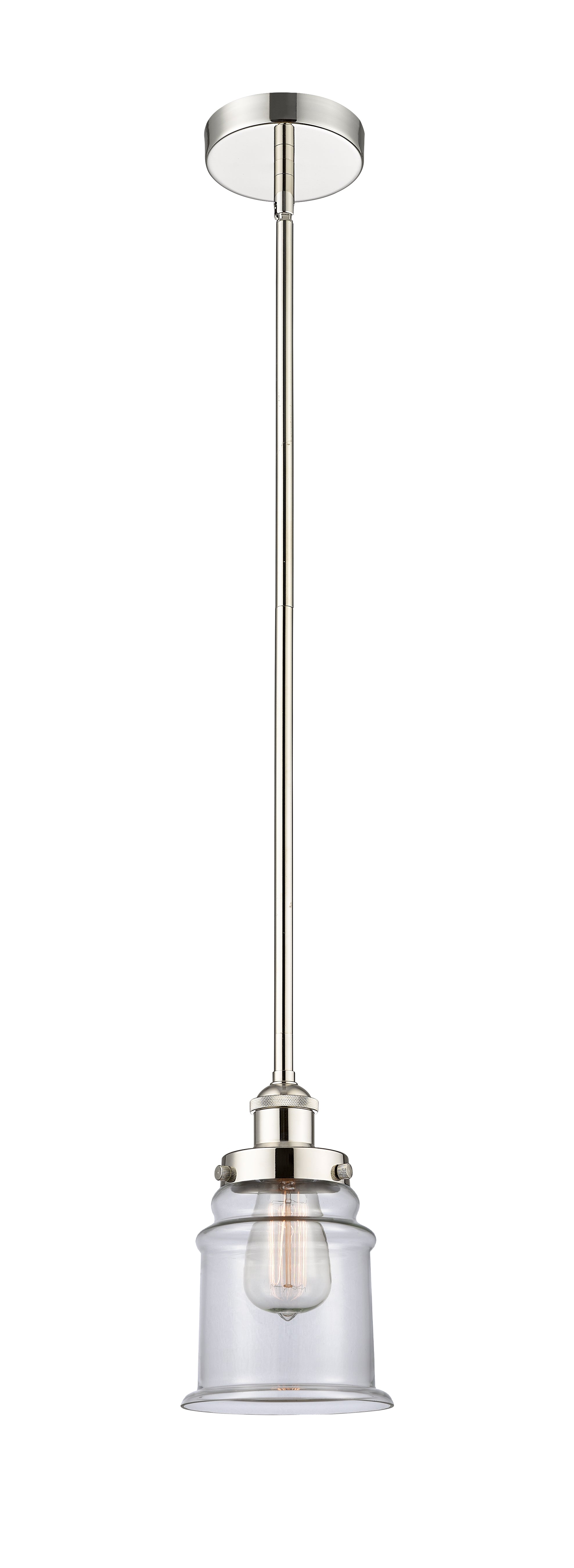 Edison Mini Pendant Antique Brass Finish