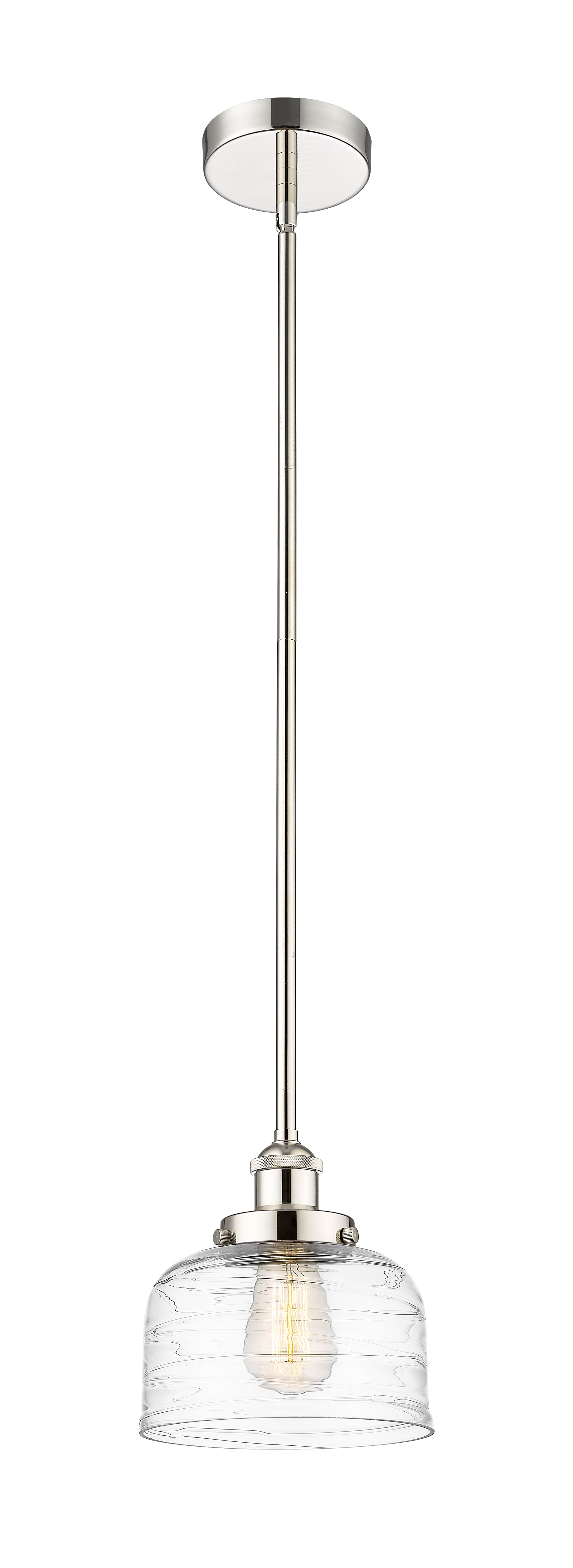 Edison Mini Pendant Antique Brass Cast