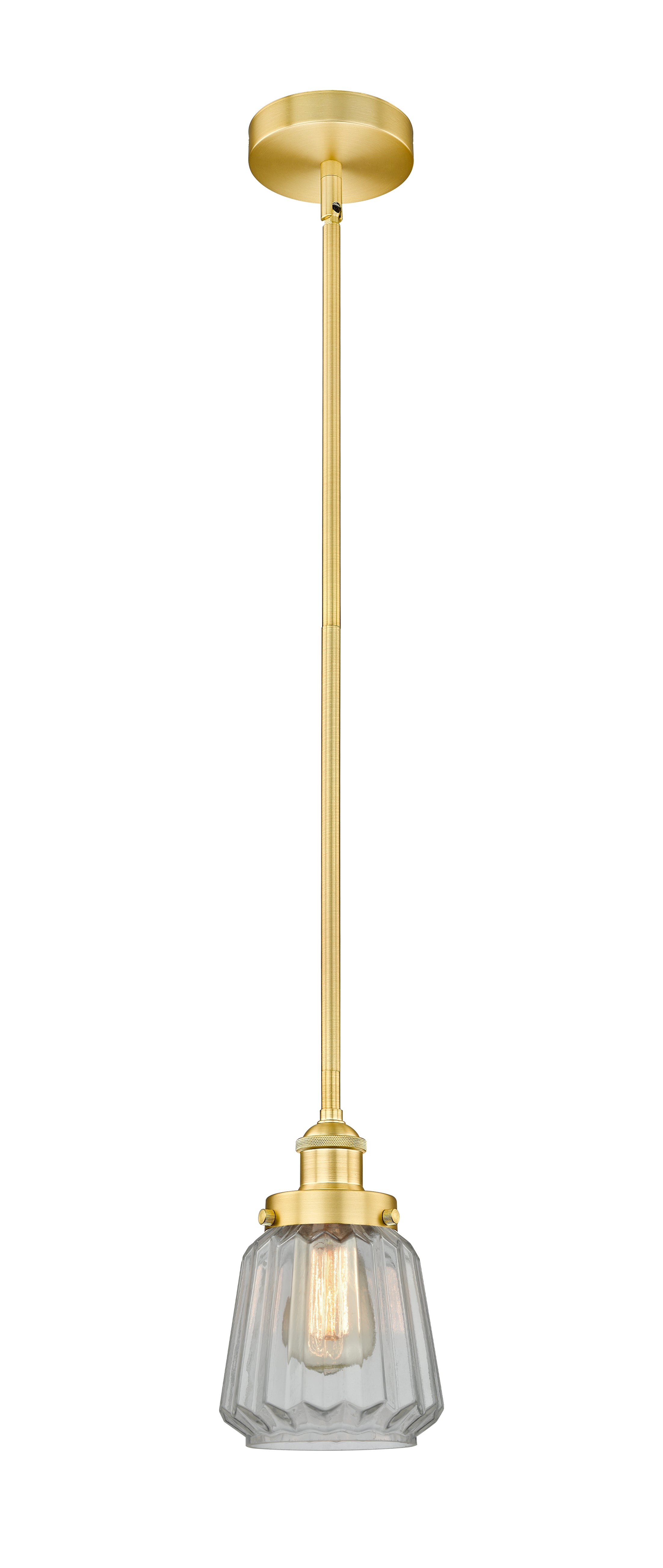 Edison Mini Pendant Antique Brass Finish