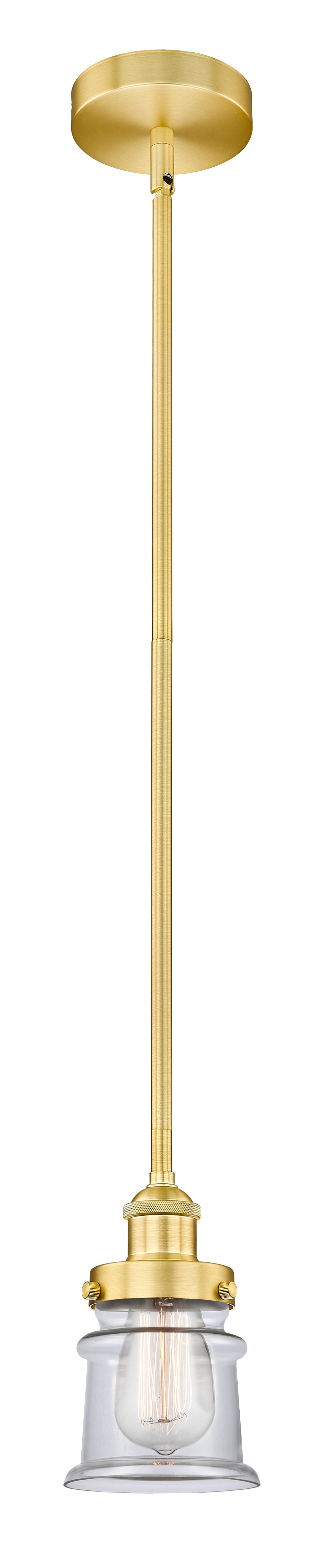 Edison Mini Pendant Antique Brass 6W