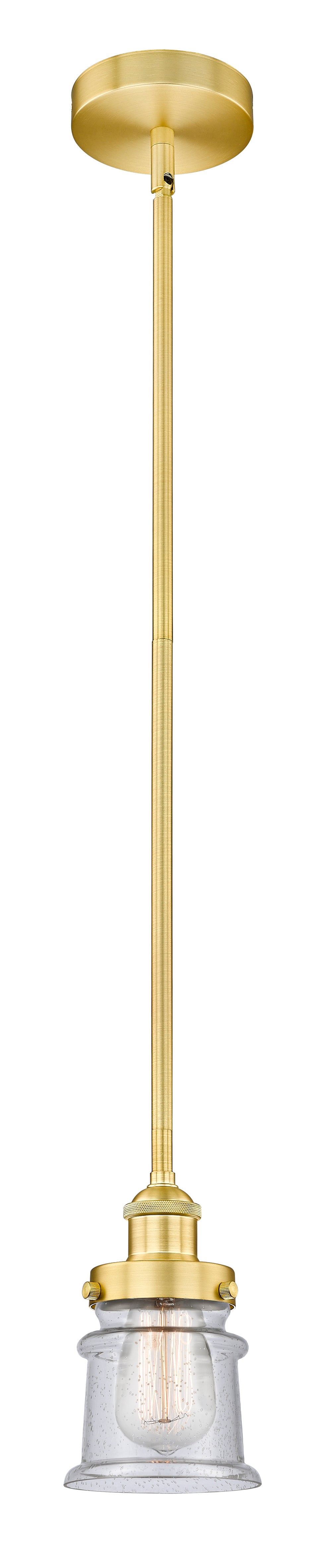 Edison Mini Pendant Antique Brass Finish