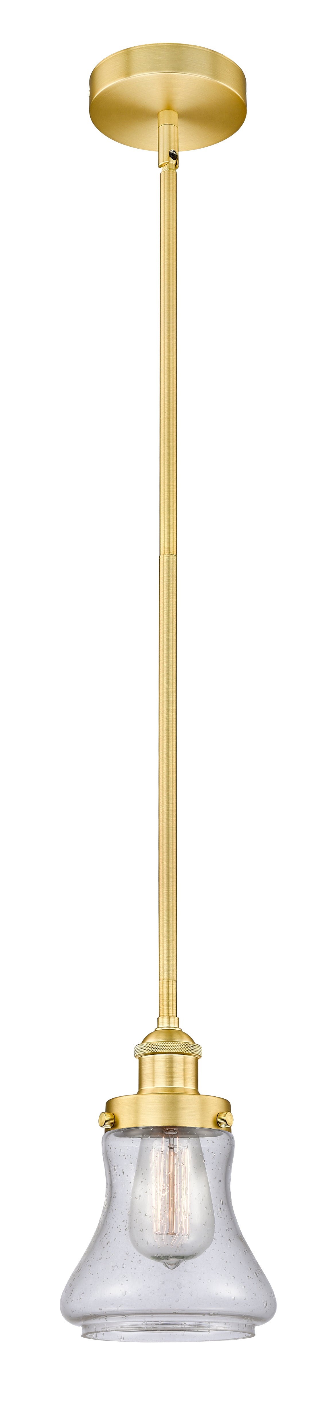 Edison Mini Pendant Cast Brass 6.125 Inch