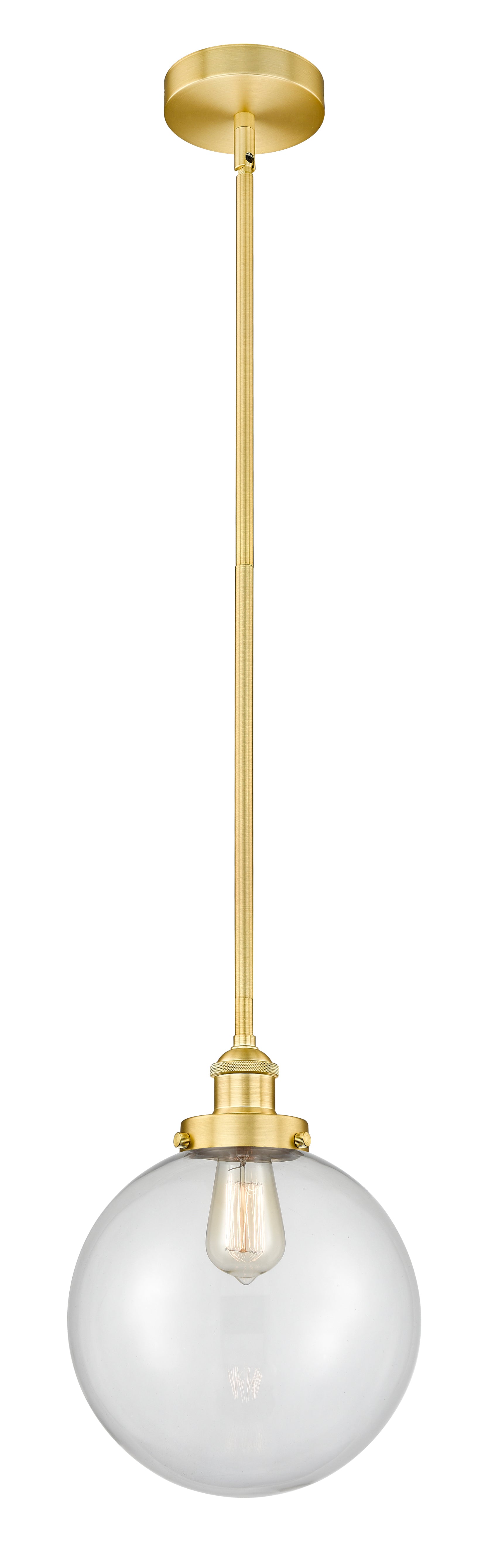 Edison Mini Pendant Antique Brass Finish