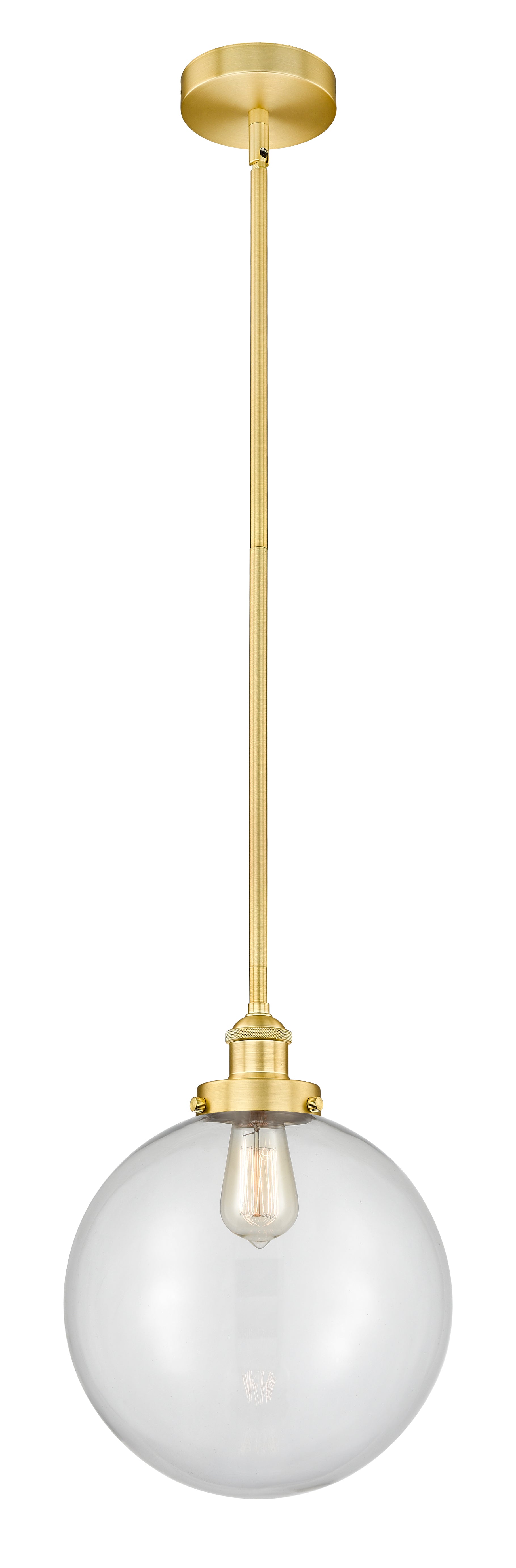 Edison Mini Pendant Cast Brass Antique Brass