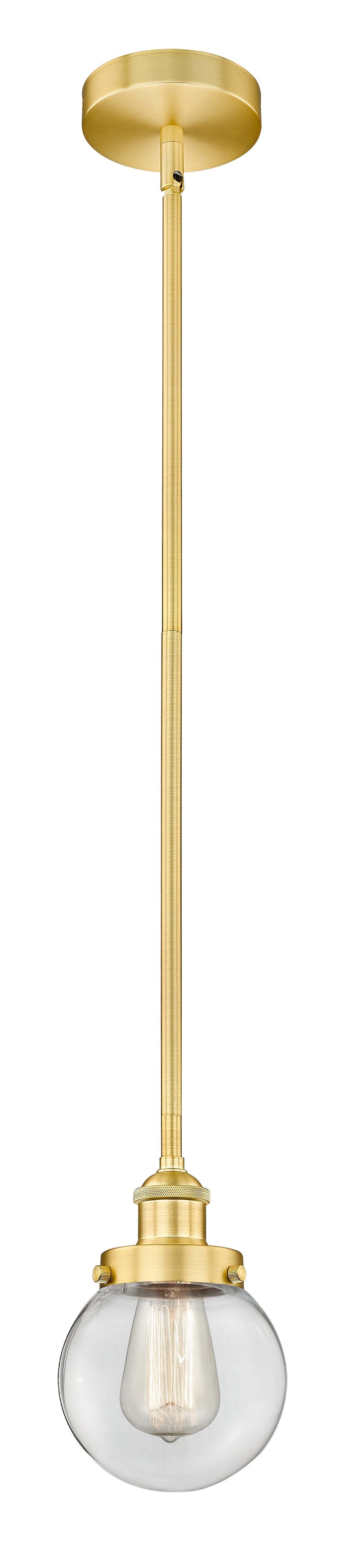 Edison Mini Pendant Antique Brass