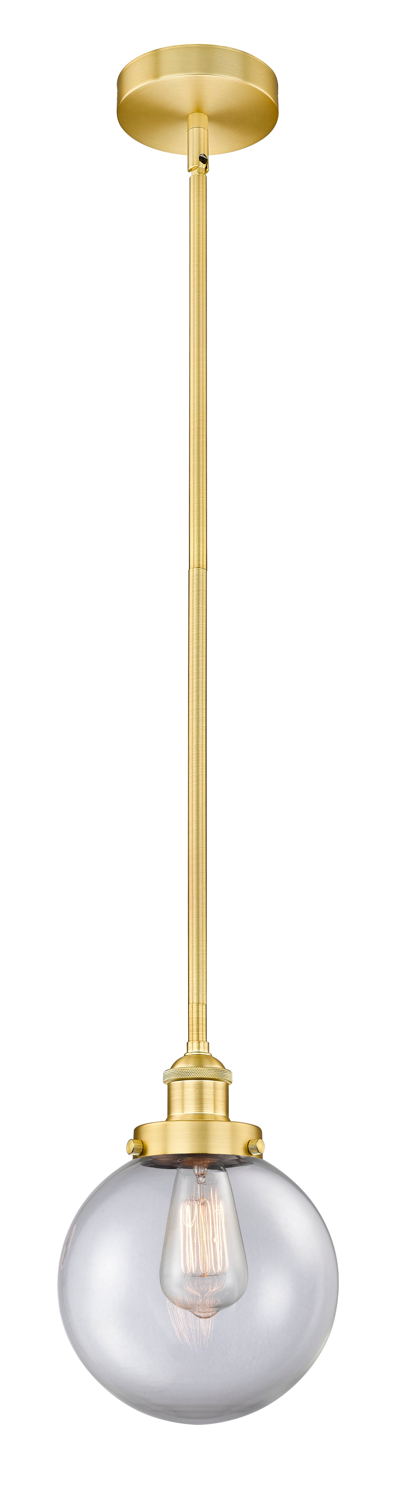 Edison Mini Pendant Brass Antique Finish