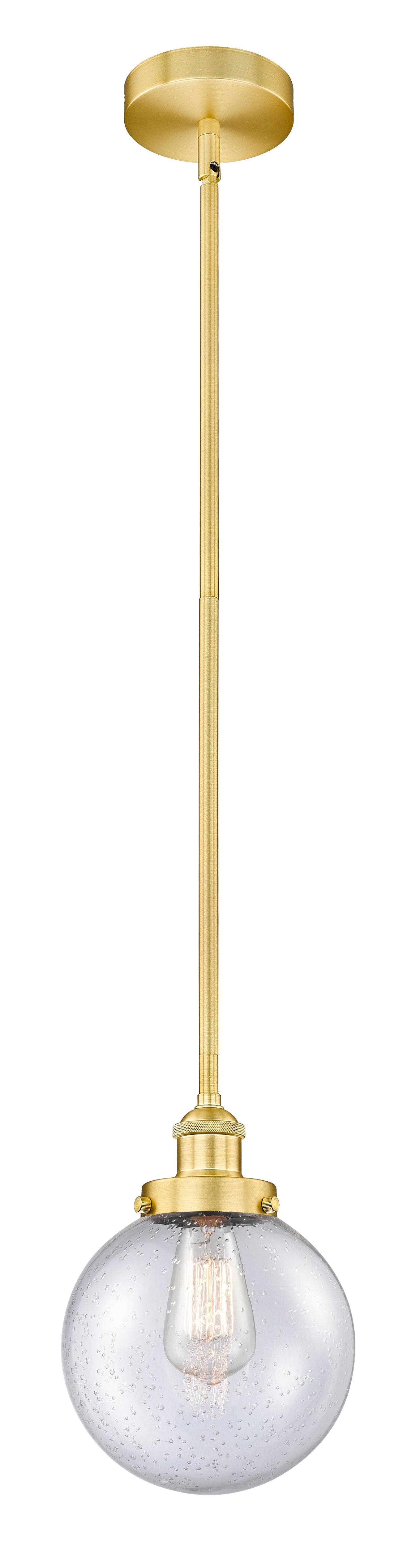 Edison Mini Pendant Brass Antique Finish