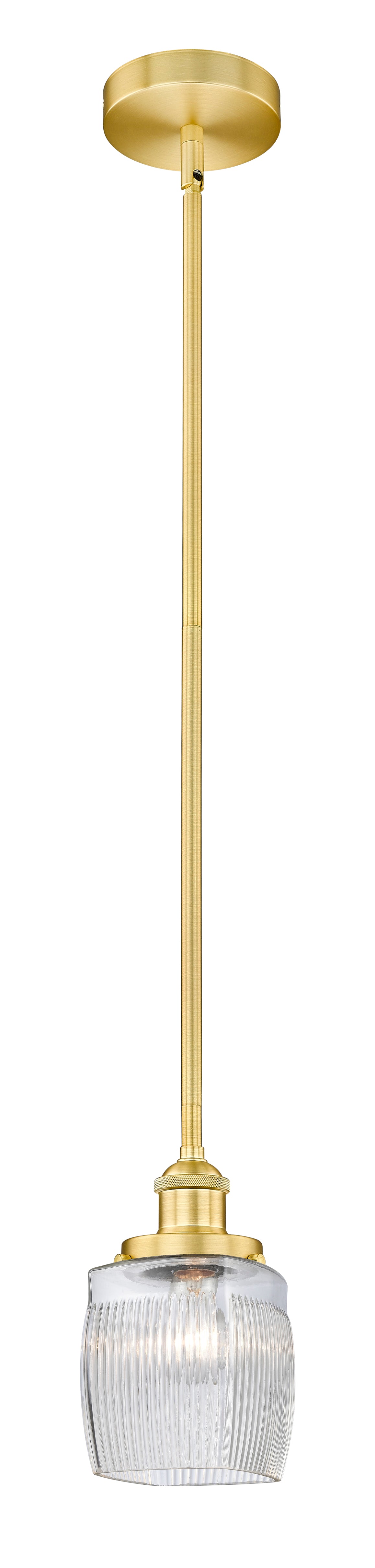 Edison Mini Pendant Antique Brass Finish
