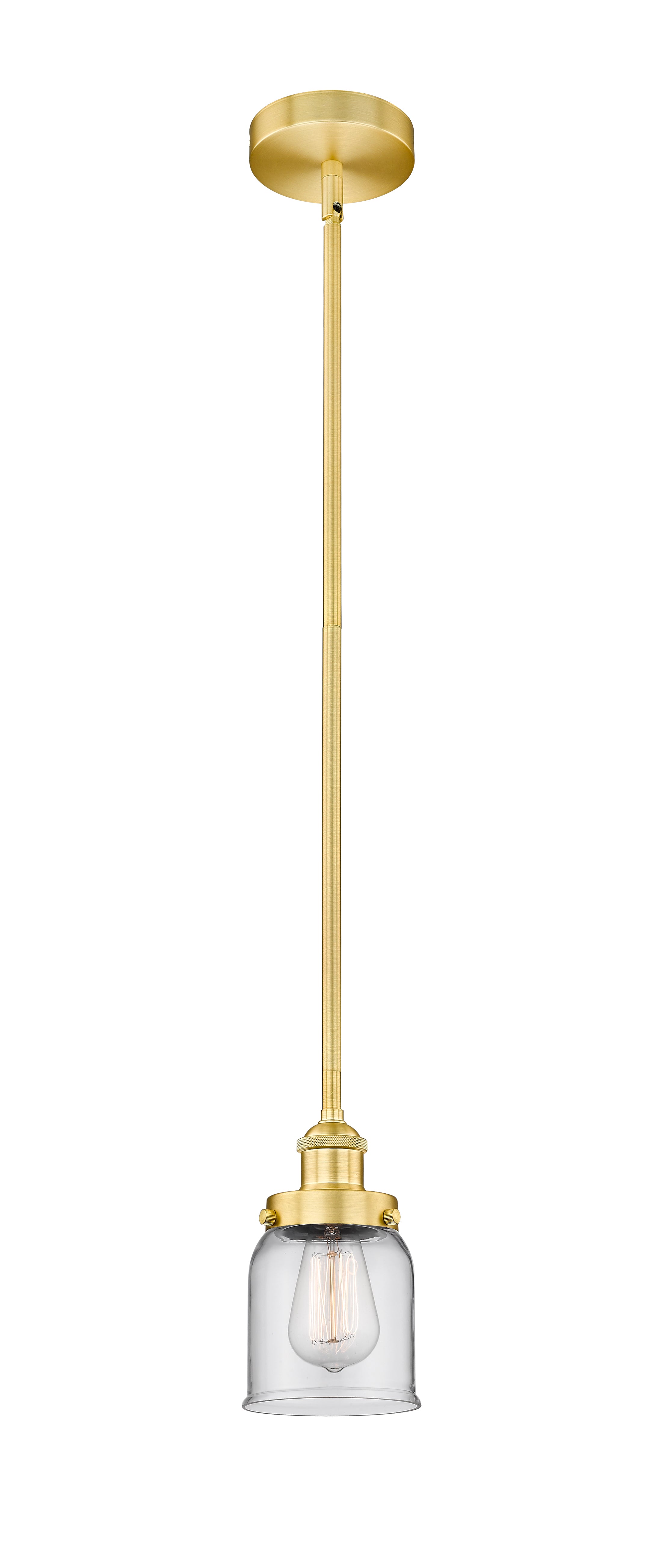 Edison Mini Pendant Antique Brass