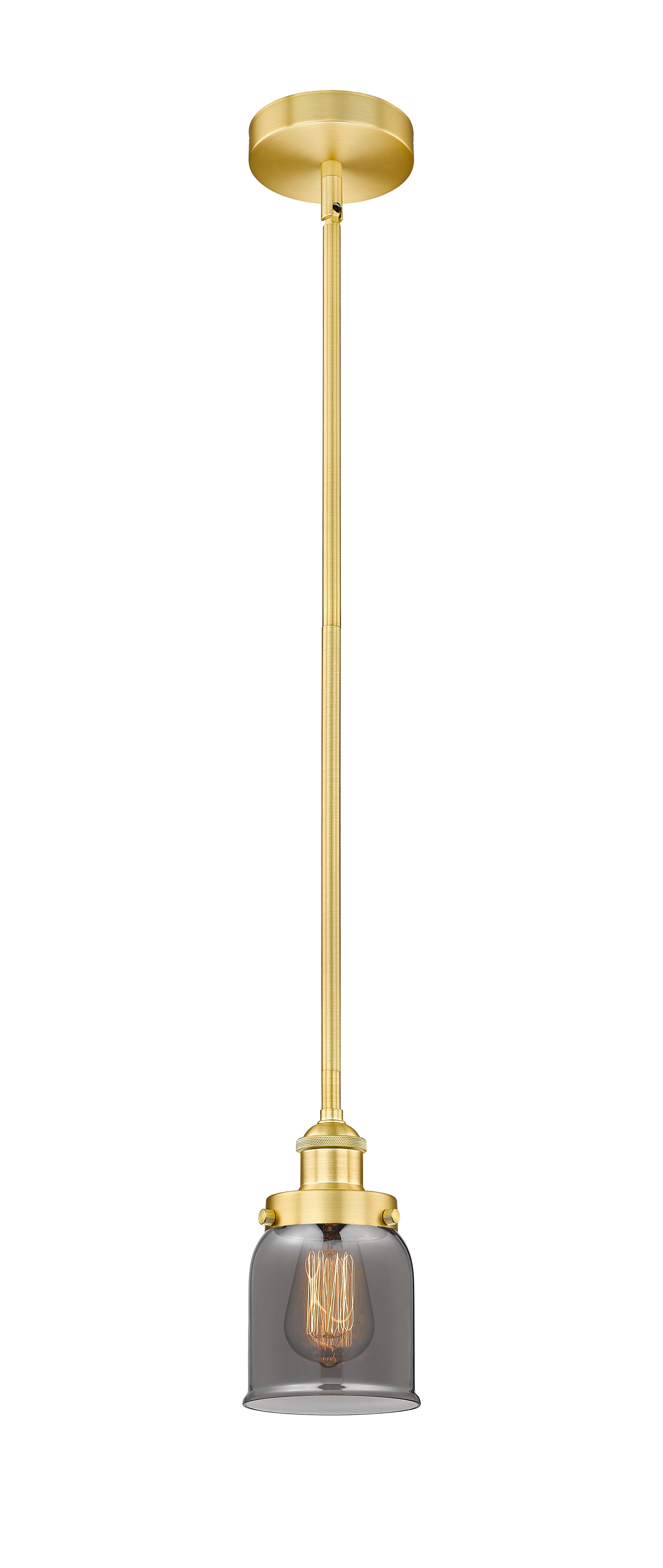 Edison Mini Pendant Antique Brass Finish