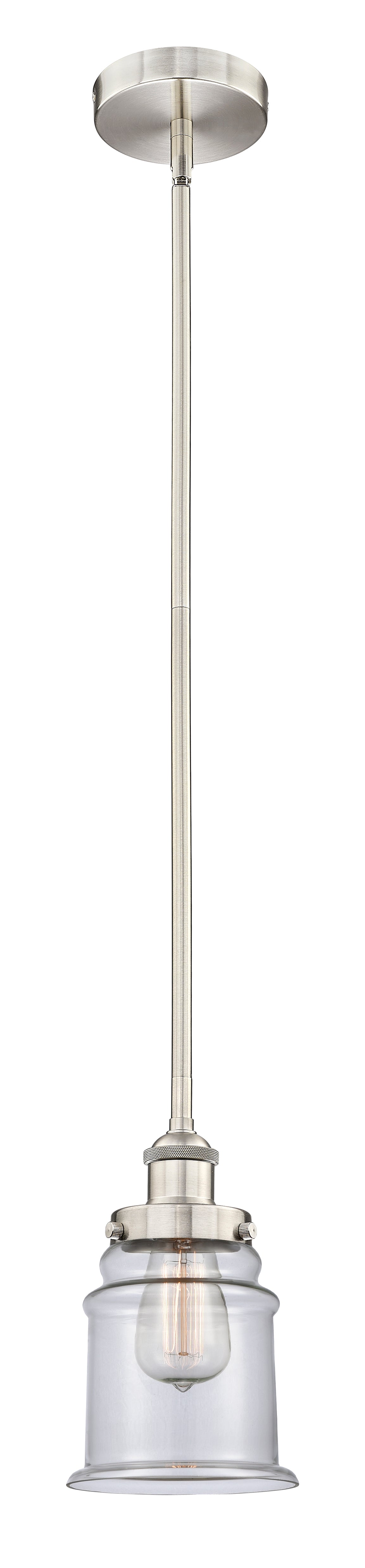Edison Mini Pendant Antique Brass Finish