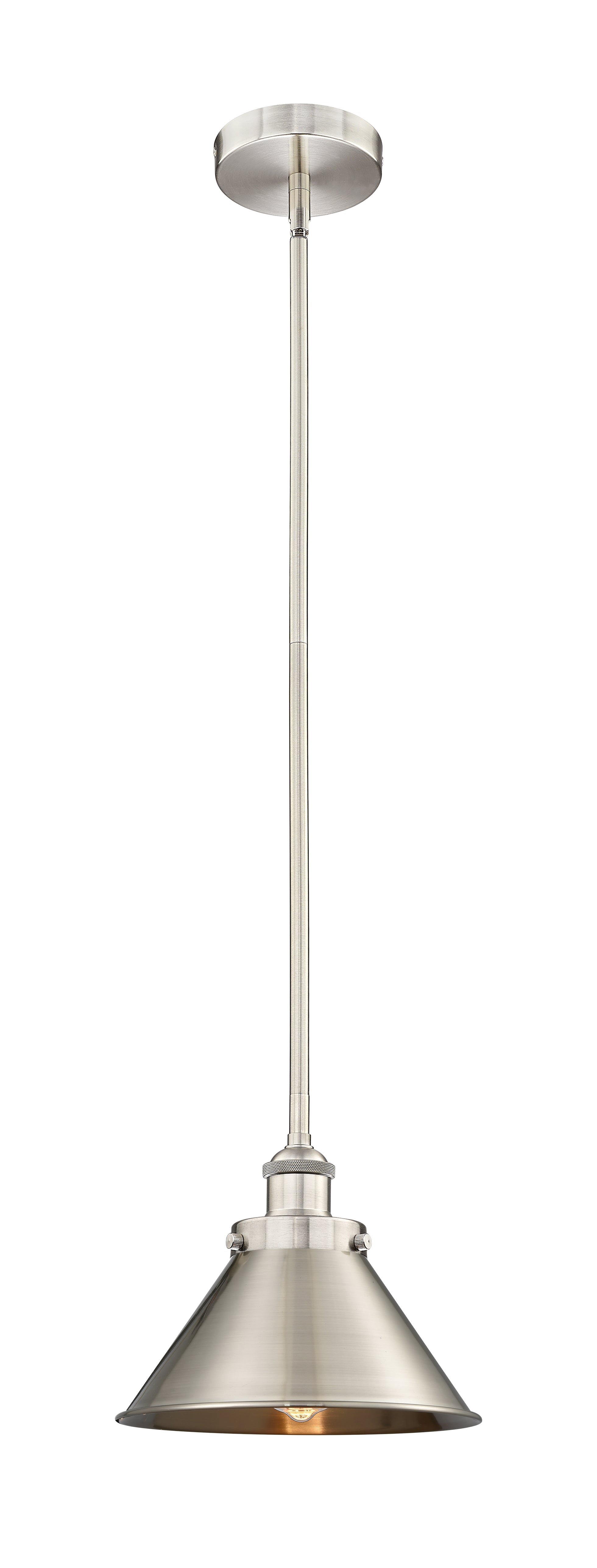 Edison Mini Pendant Cast Brass Black