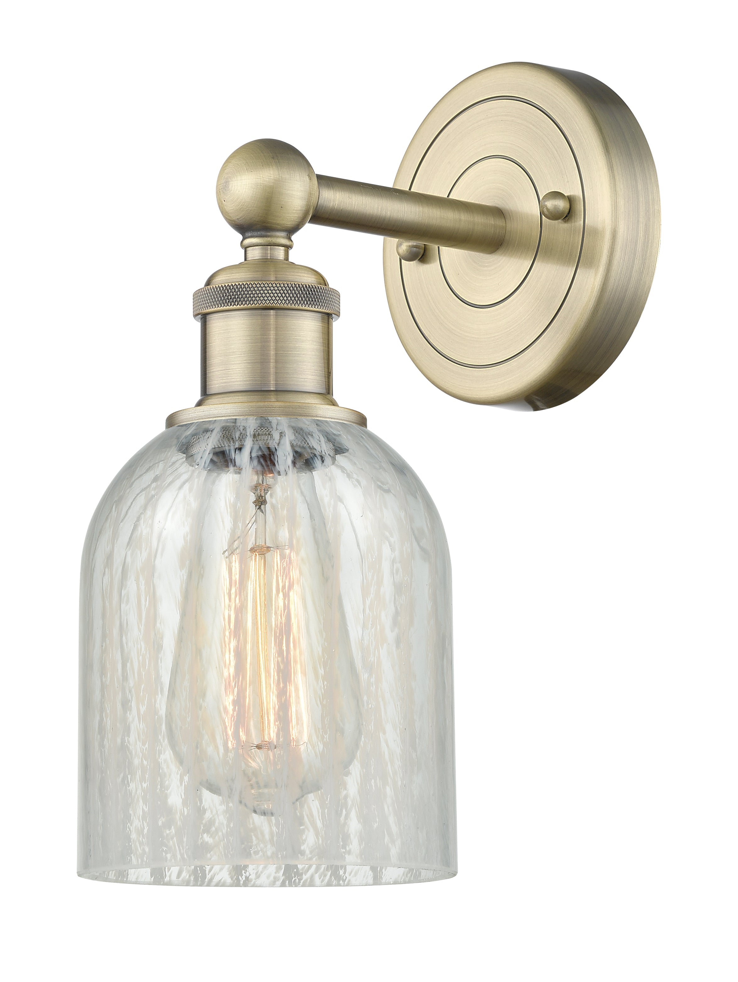 Edison Sconce Cast Brass Steel