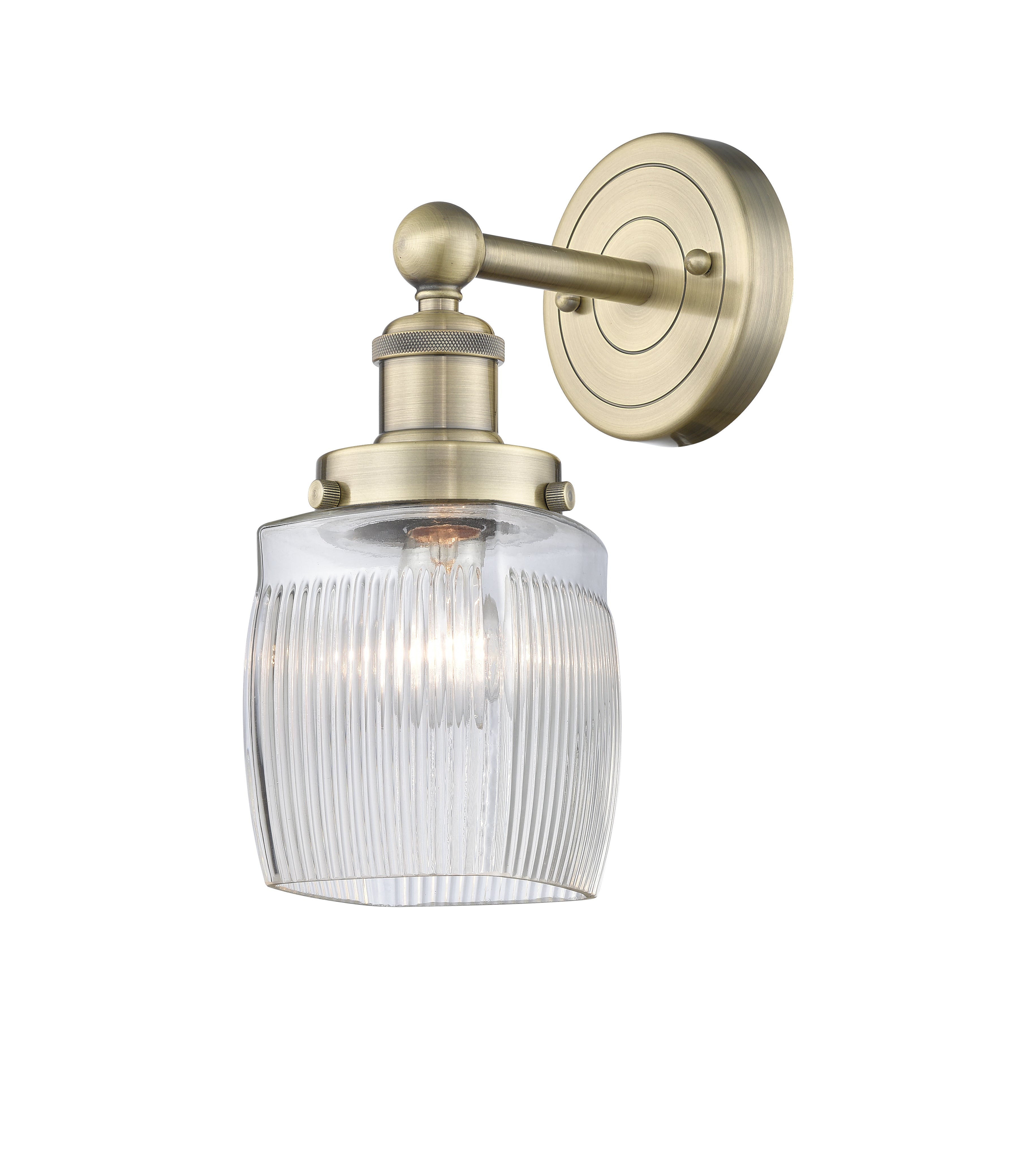Edison Sconce Cast Brass 5.75 Inch