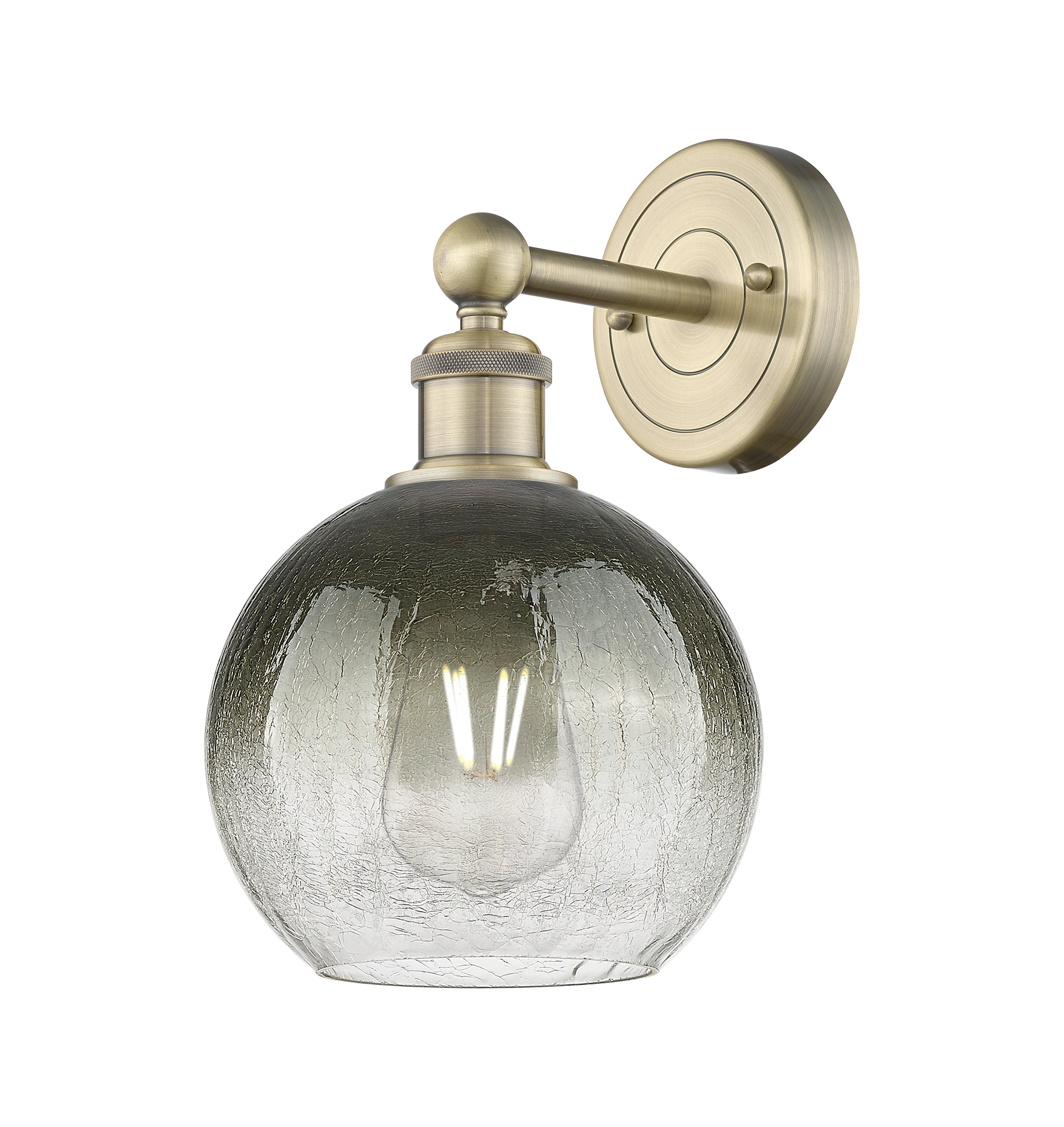 Edison Sconce Cast Brass Finish