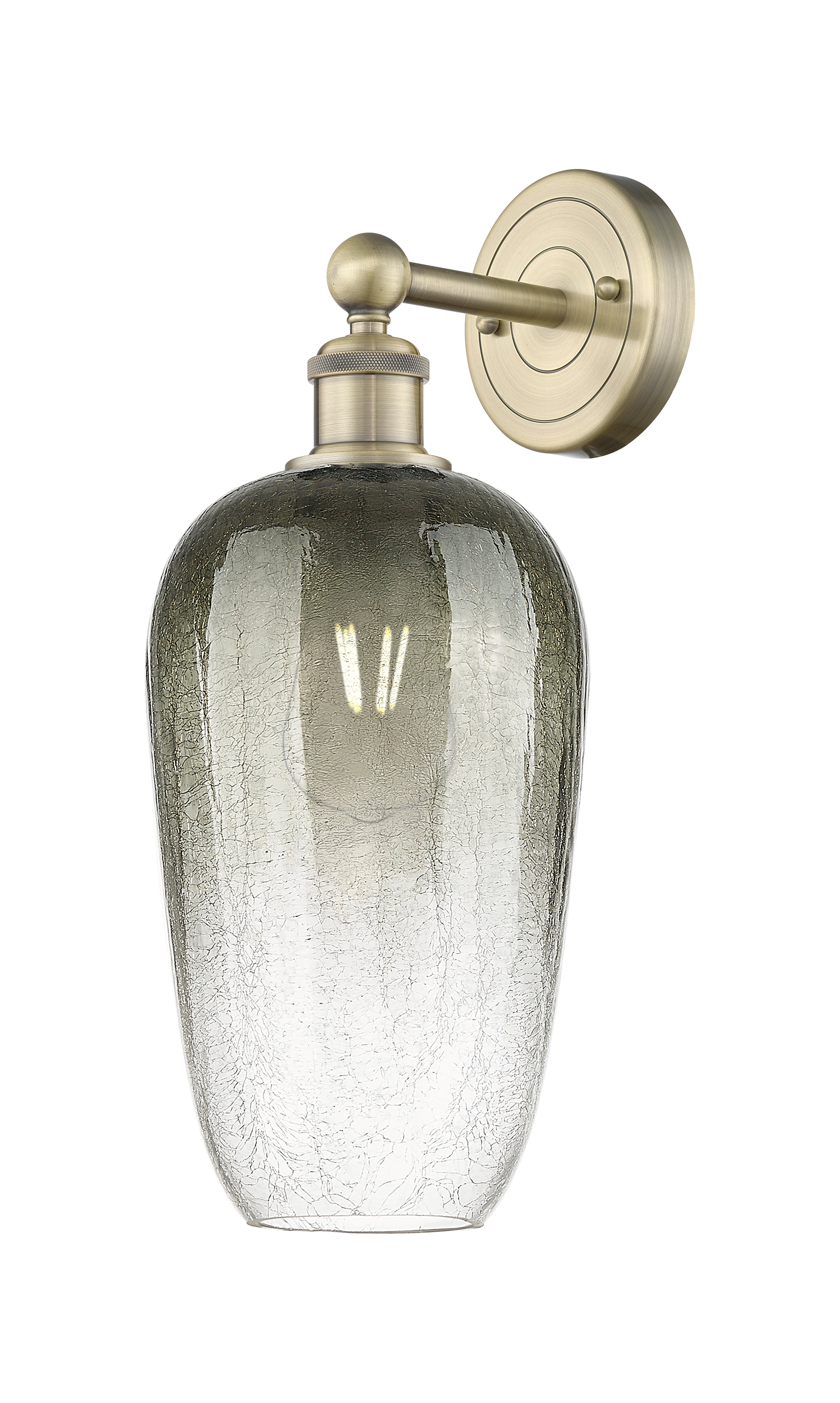 Edison Sconce Cast Brass Finish 12 Inch