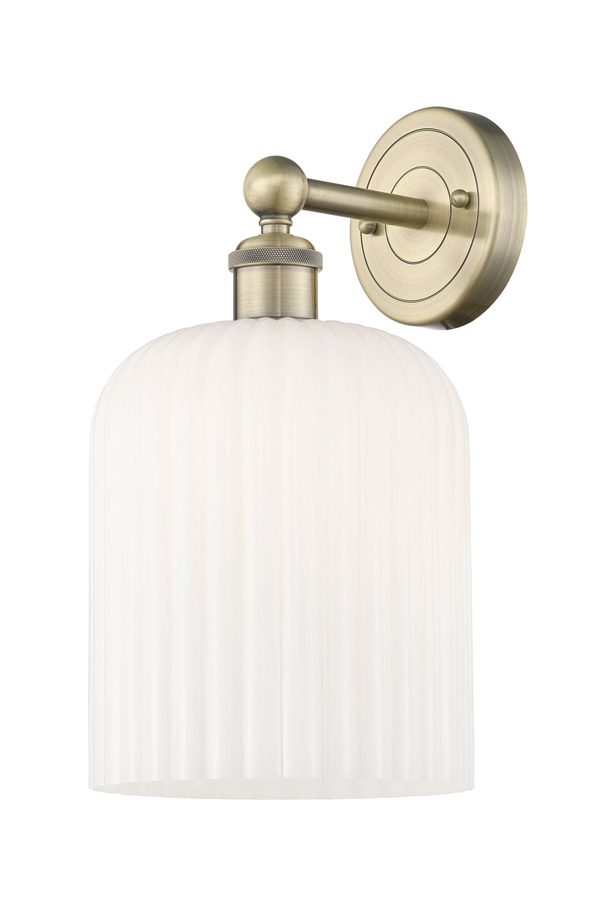 Bridal Veil 5-Inch 1-Light Sconce 11.25-Inch High 8-Inch Shade