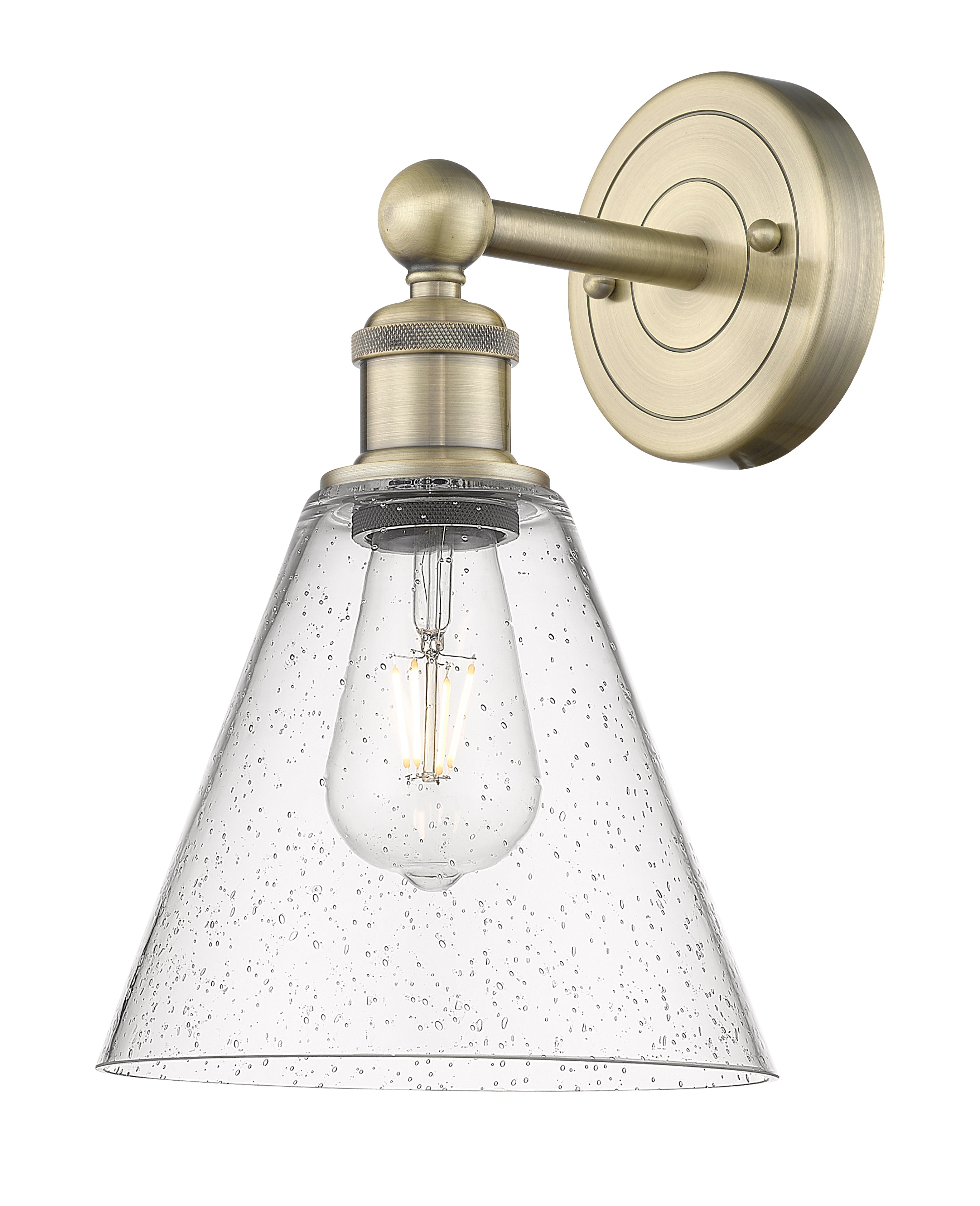 Edison Sconce Cast Brass 120V Dimmable