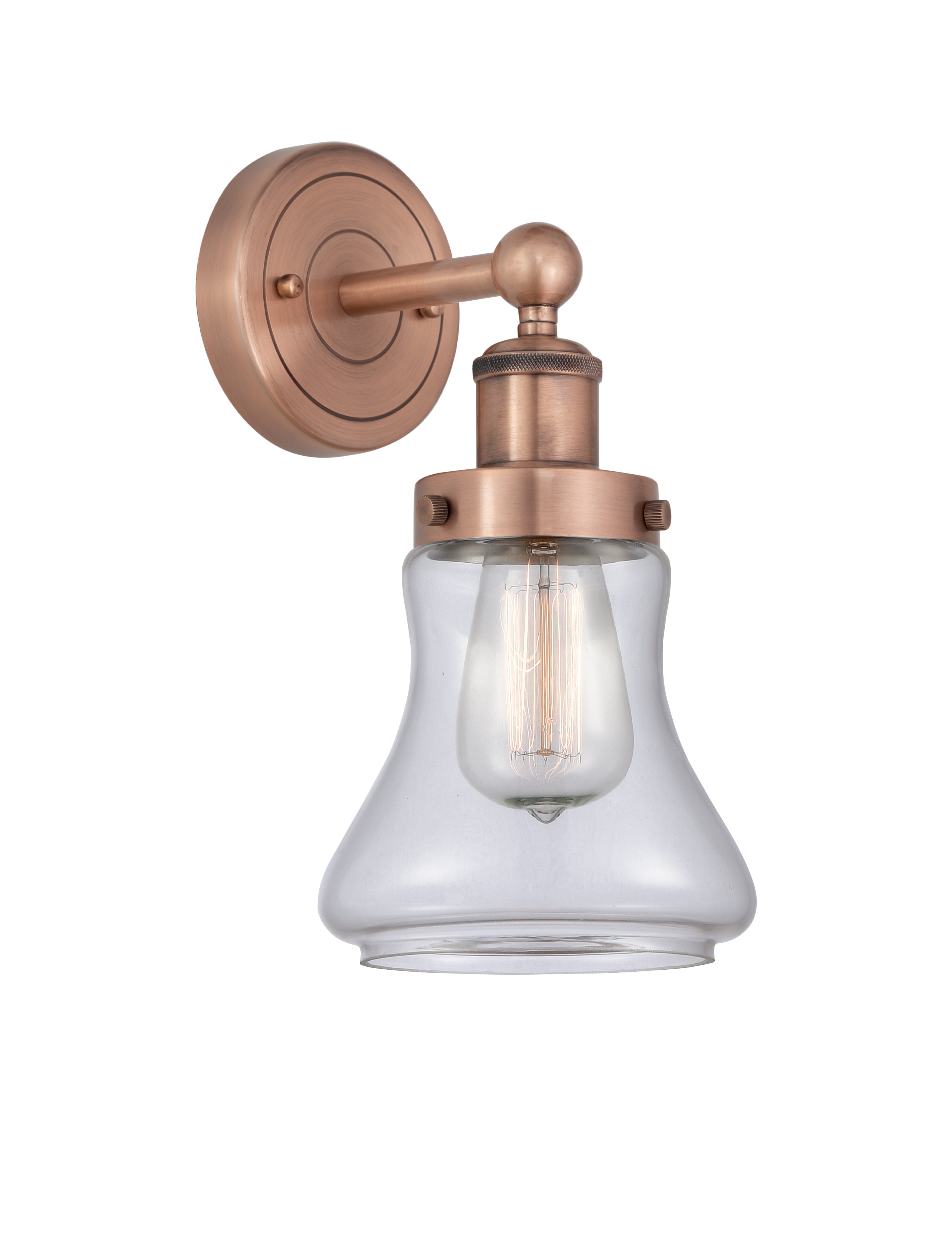 Edison Sconce Cast Brass 10.75 Inches
