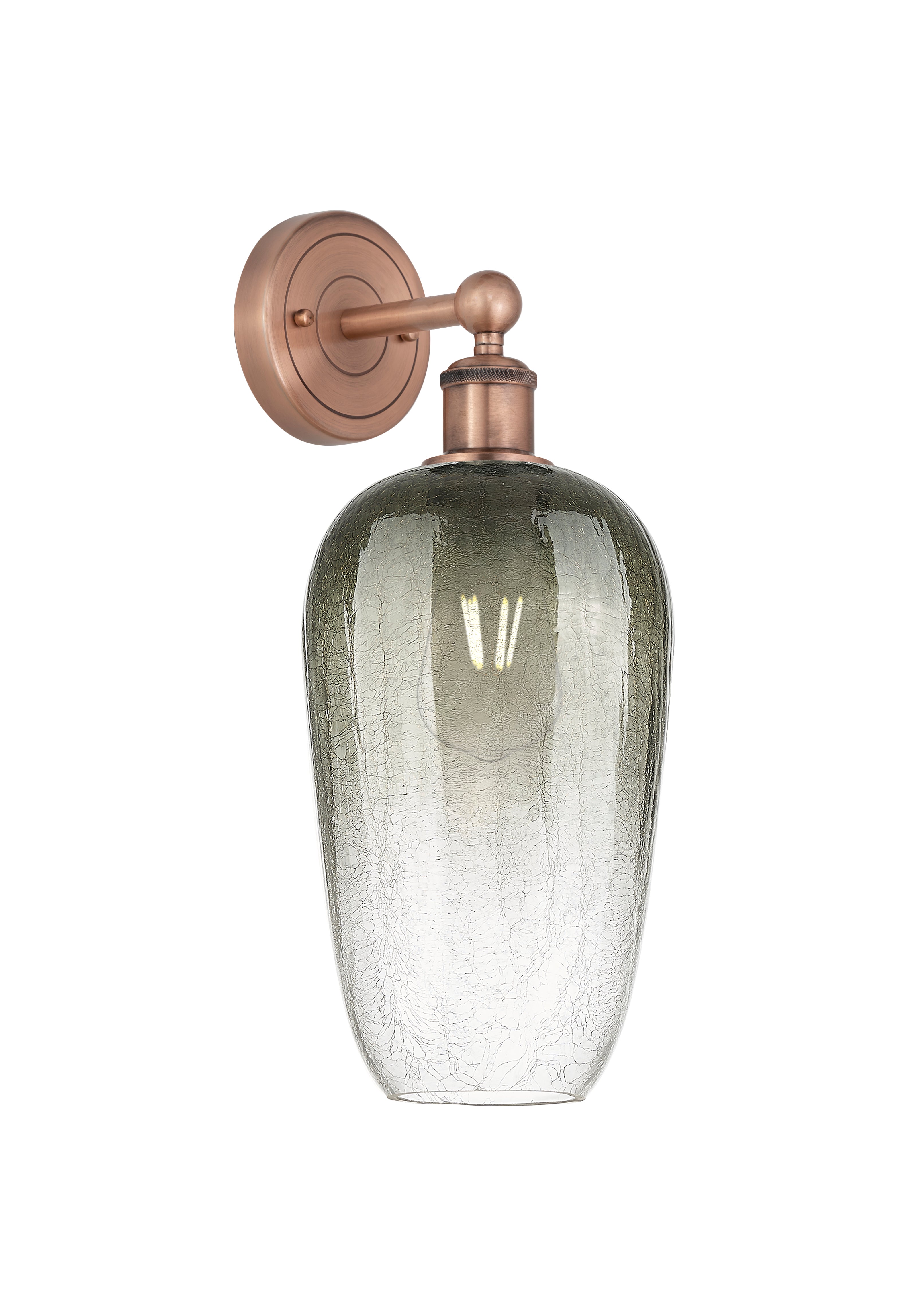 Edison Sconce Cast Brass Finish 12 Inch