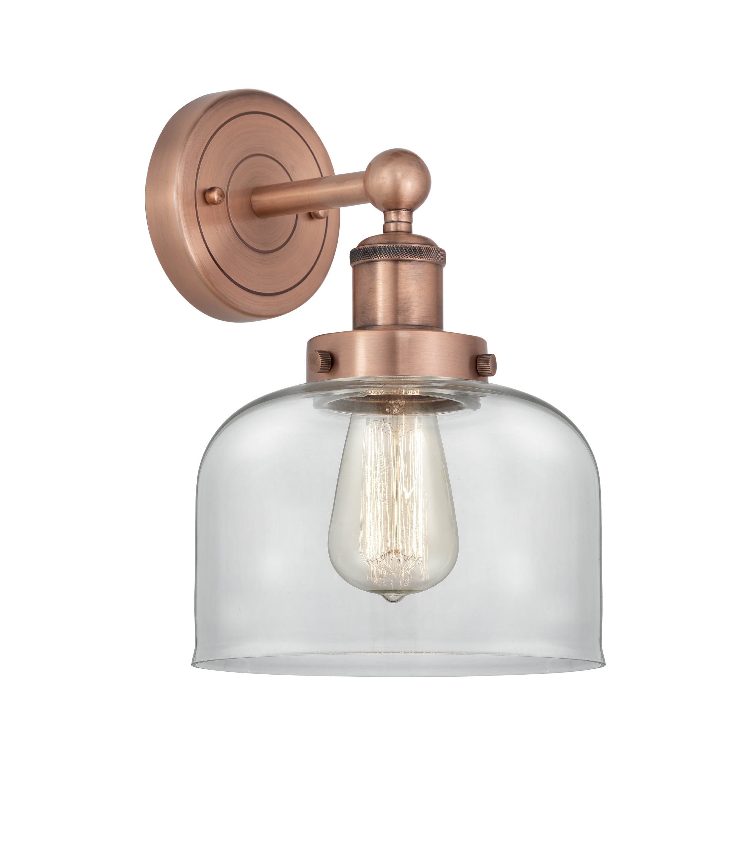 Edison Sconce 13.25 Inch Cast Brass