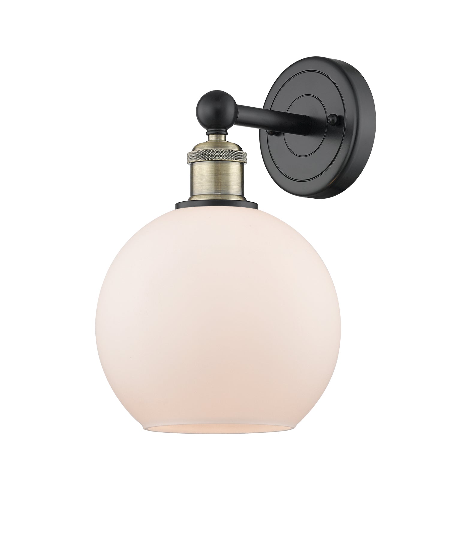Edison Sconce Cast Brass Glass Steel