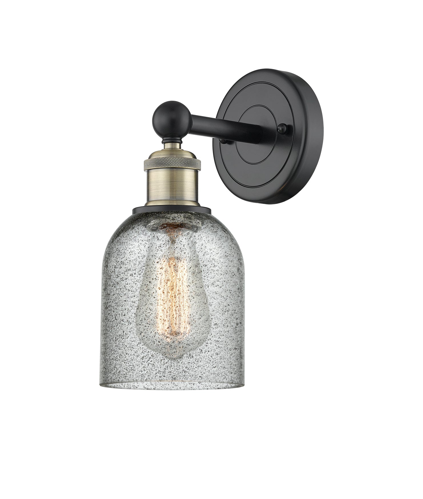 Edison Sconce Cast Brass Steel
