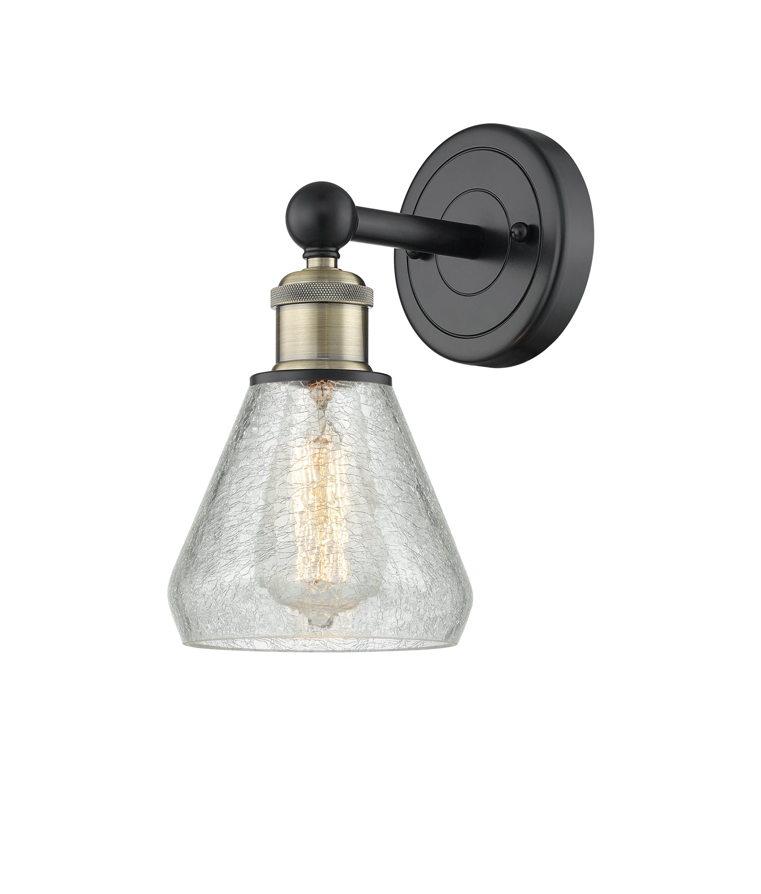 Edison Sconce Cast Brass 13 Inch