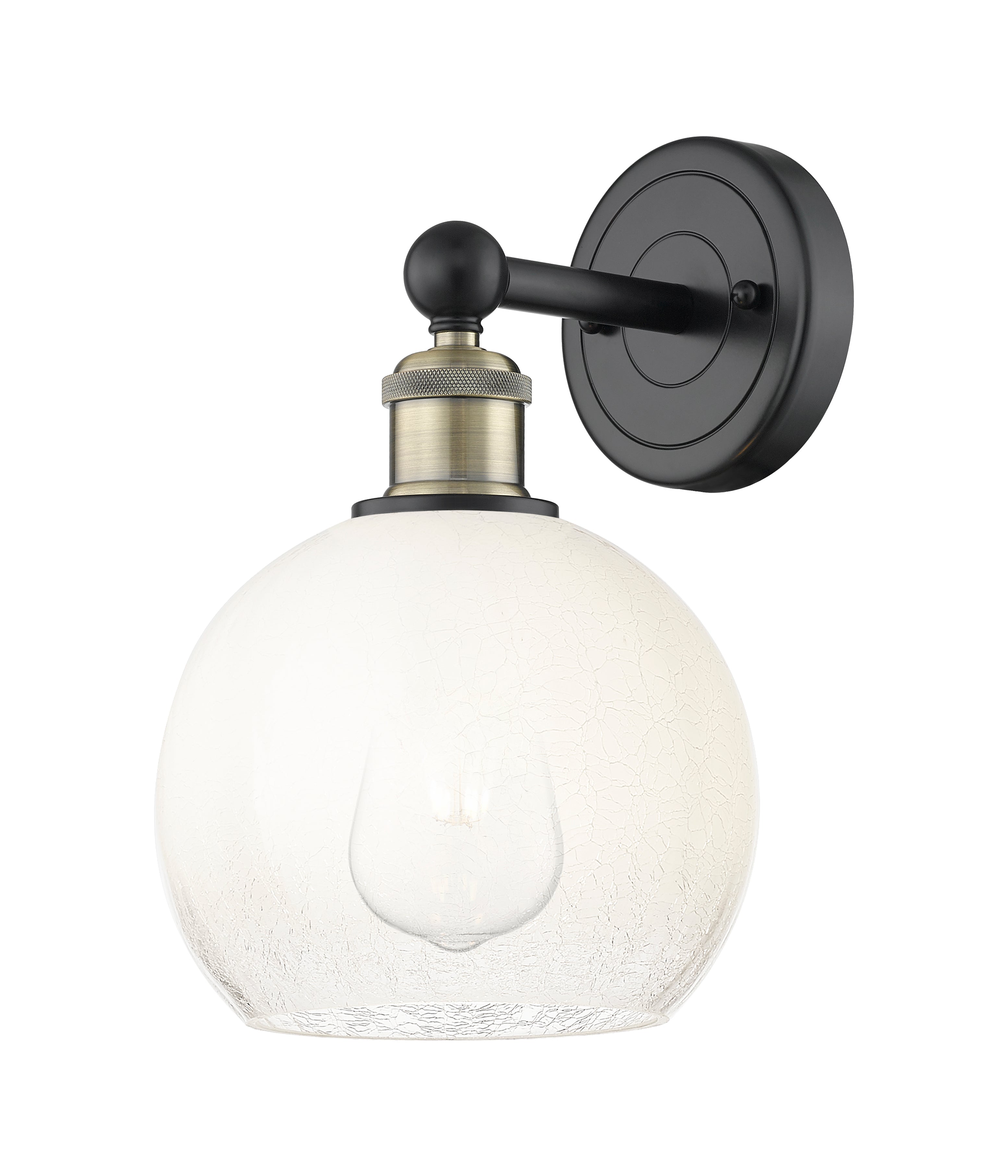 Edison Sconce Cast Brass Finish