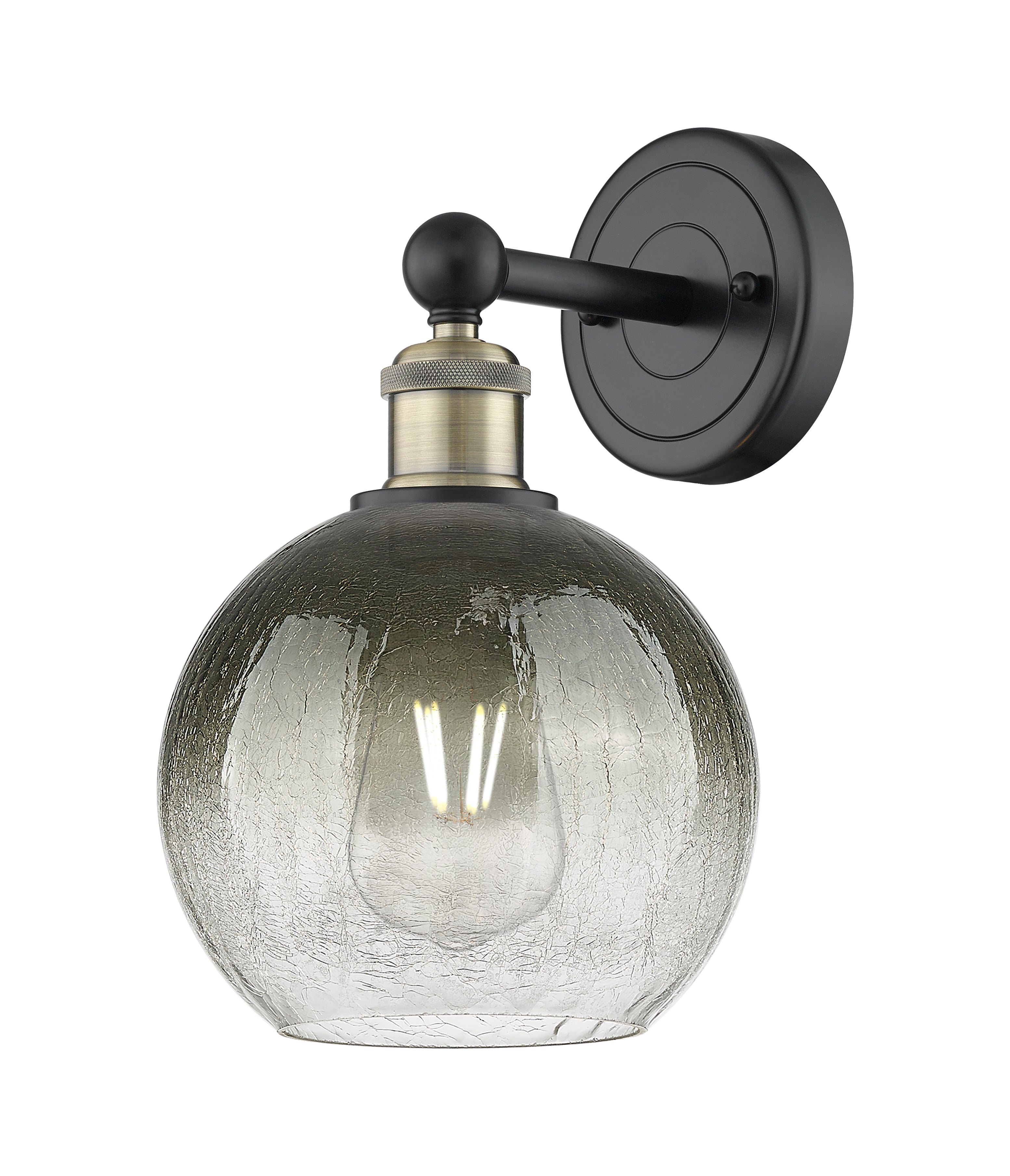 Edison Sconce Cast Brass Finish