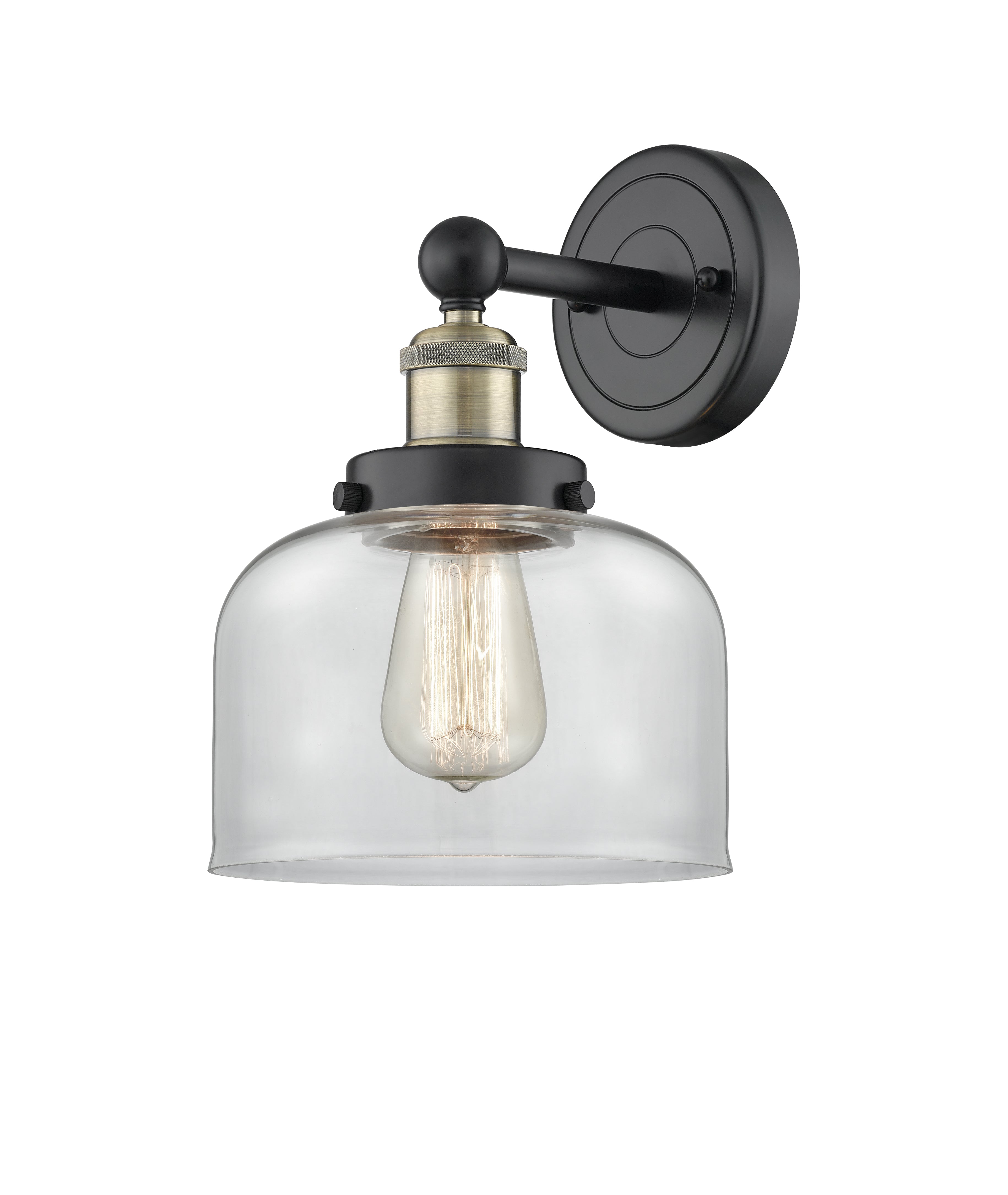 Edison Sconce 13.25 Inch Cast Brass