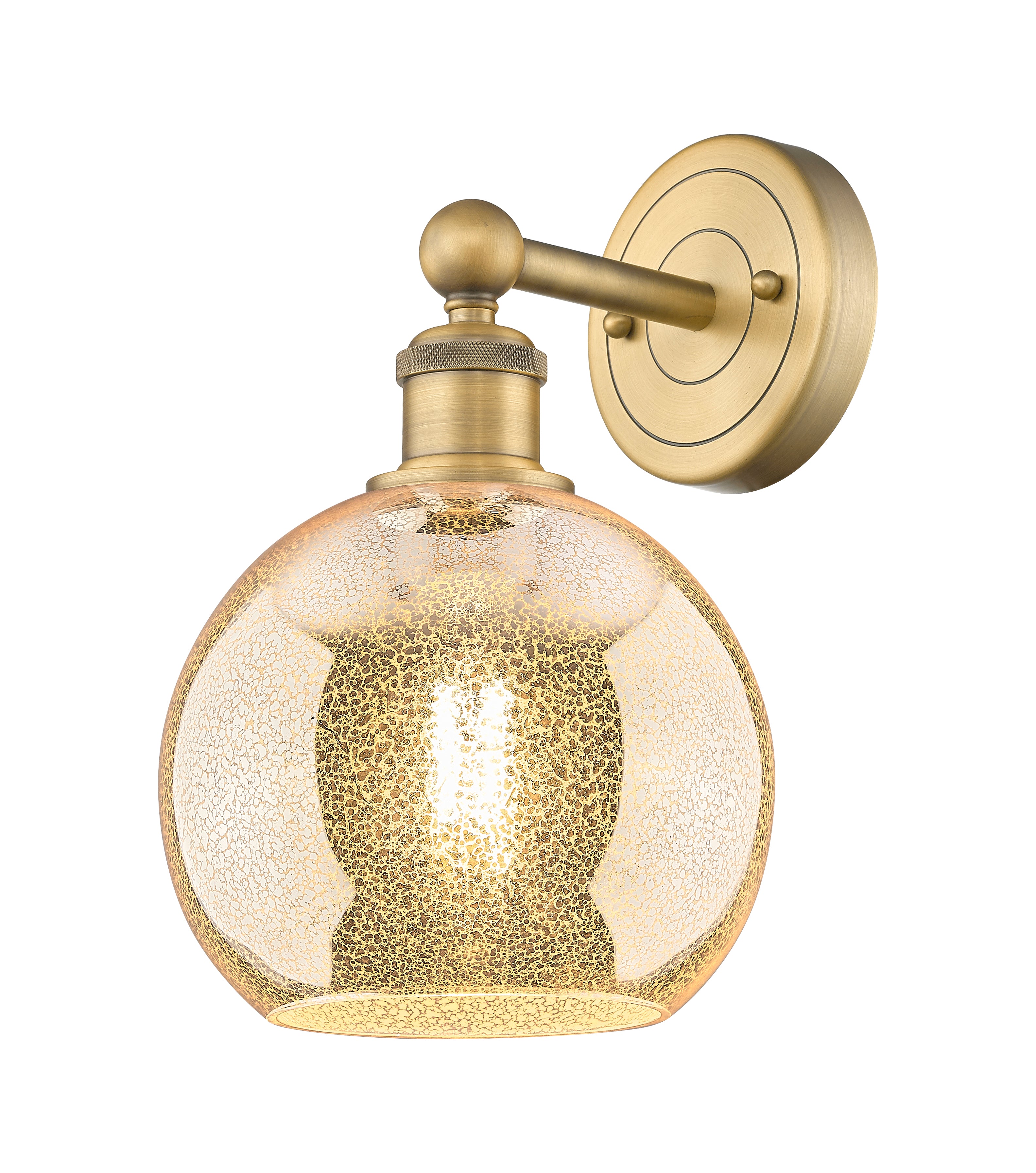 Edison Sconce Cast Brass Glass Steel