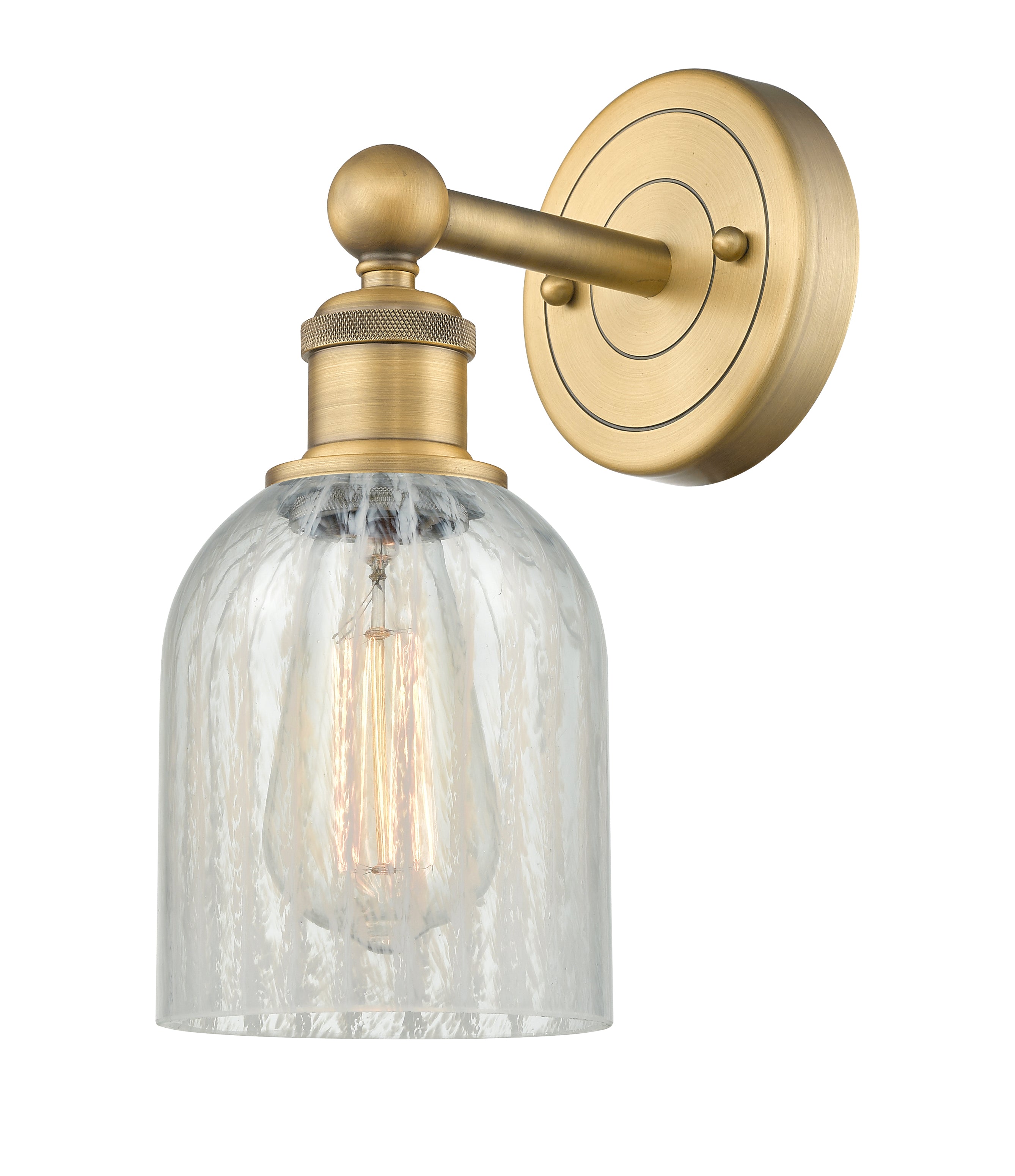Edison Sconce Cast Brass Steel