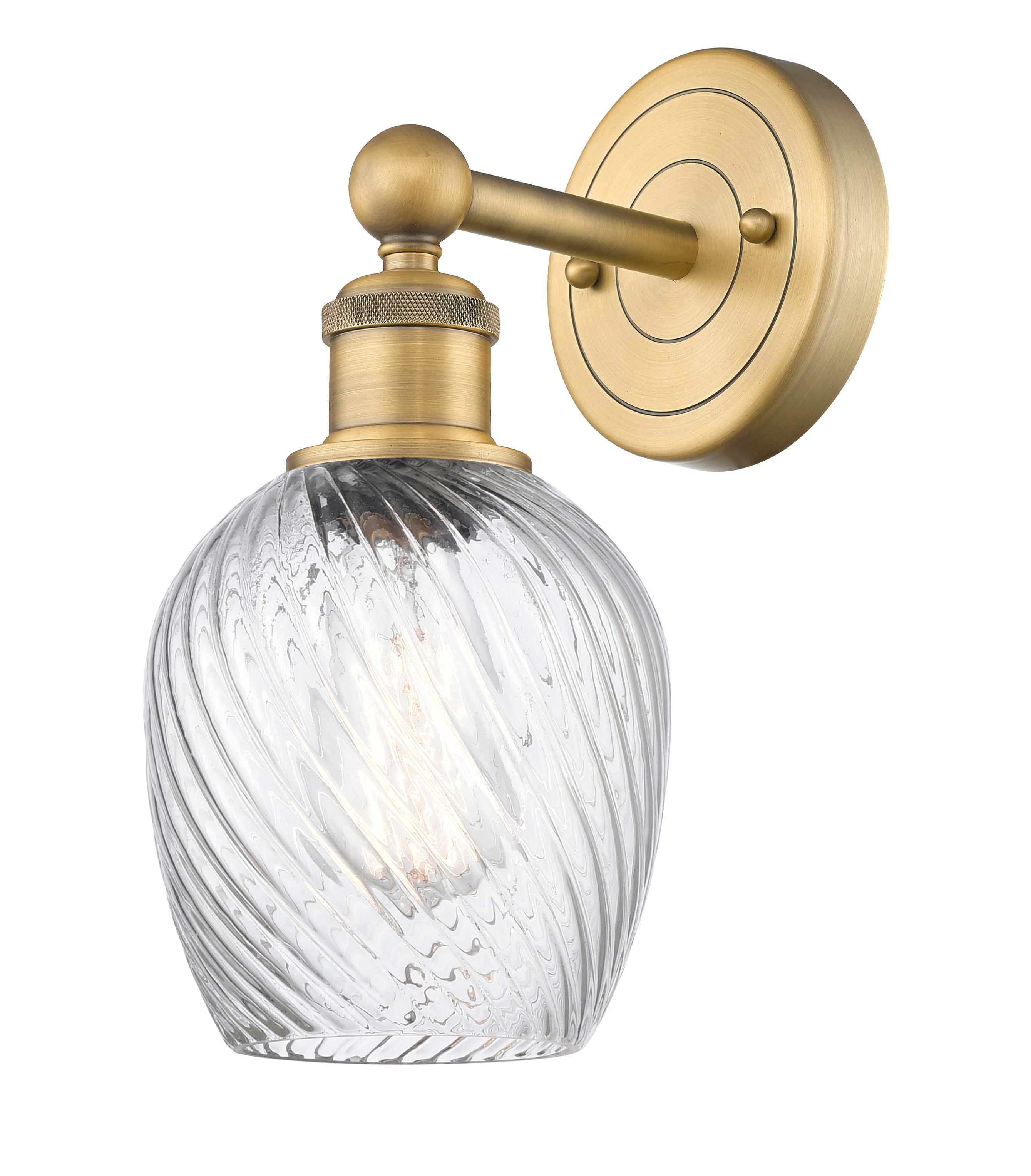 Edison Sconce Cast Brass 11 Inch