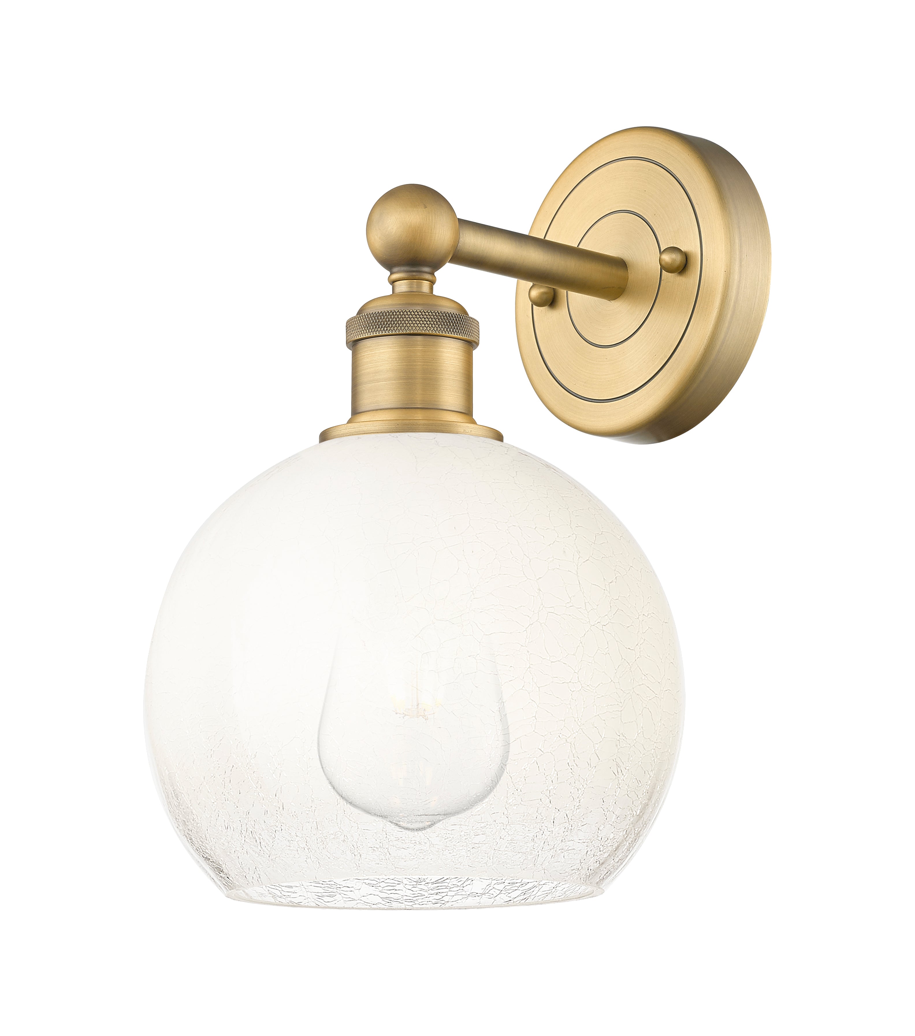 Edison Sconce Cast Brass Finish