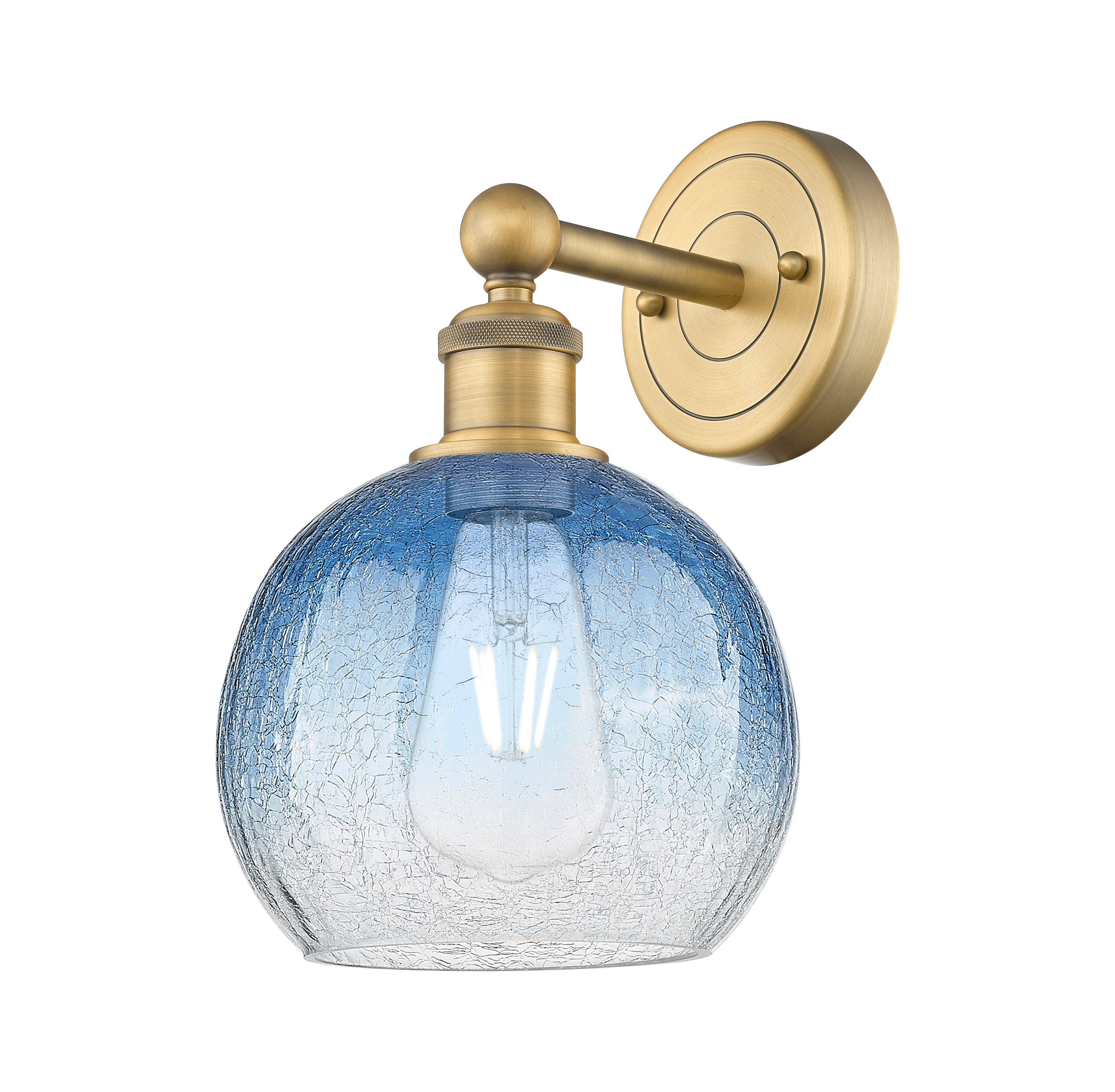 Edison Sconce Cast Brass Finish